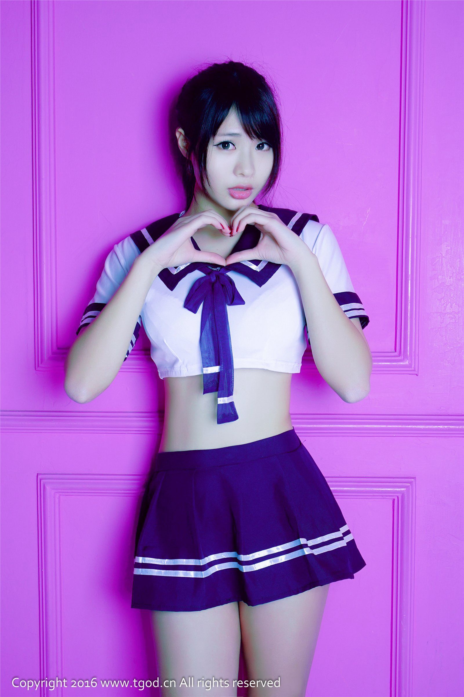 [TGOD推女神] 童顏巨乳小太妹 哈妮HaaNi