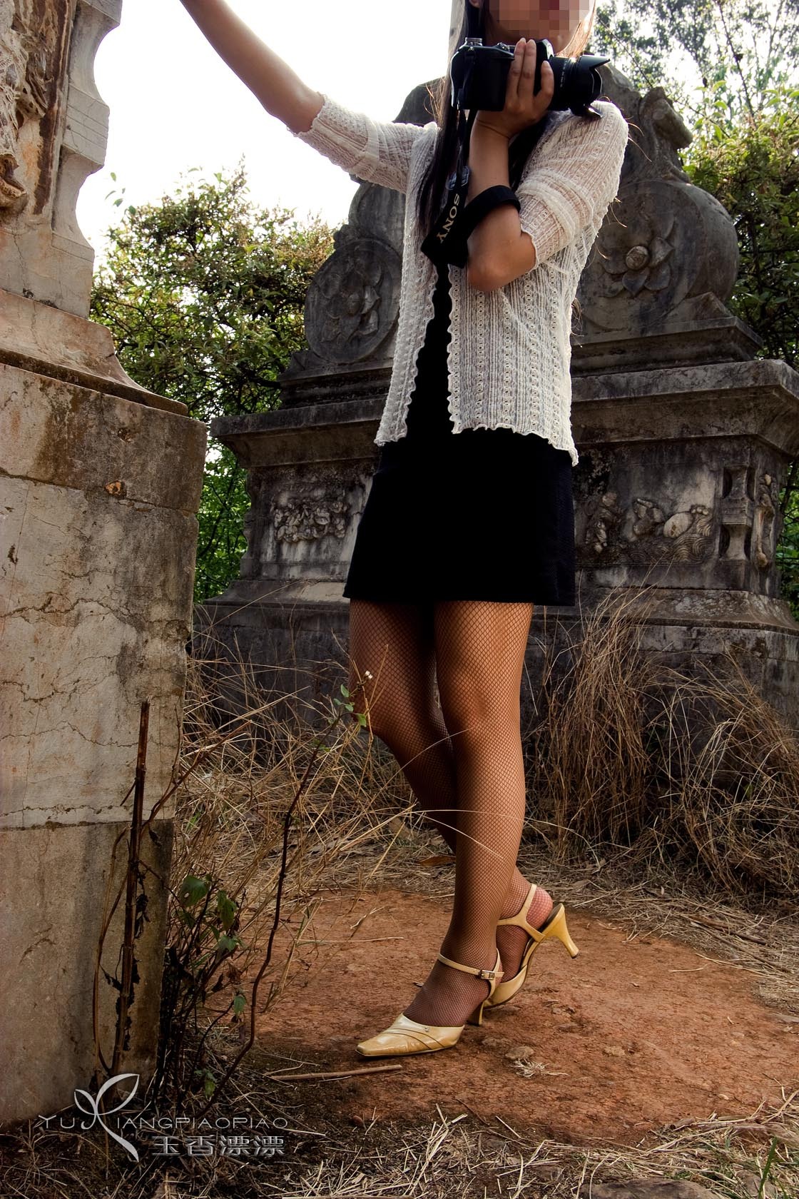 [玉香漂漂]外景生活写真.钟爱吊带蕾丝