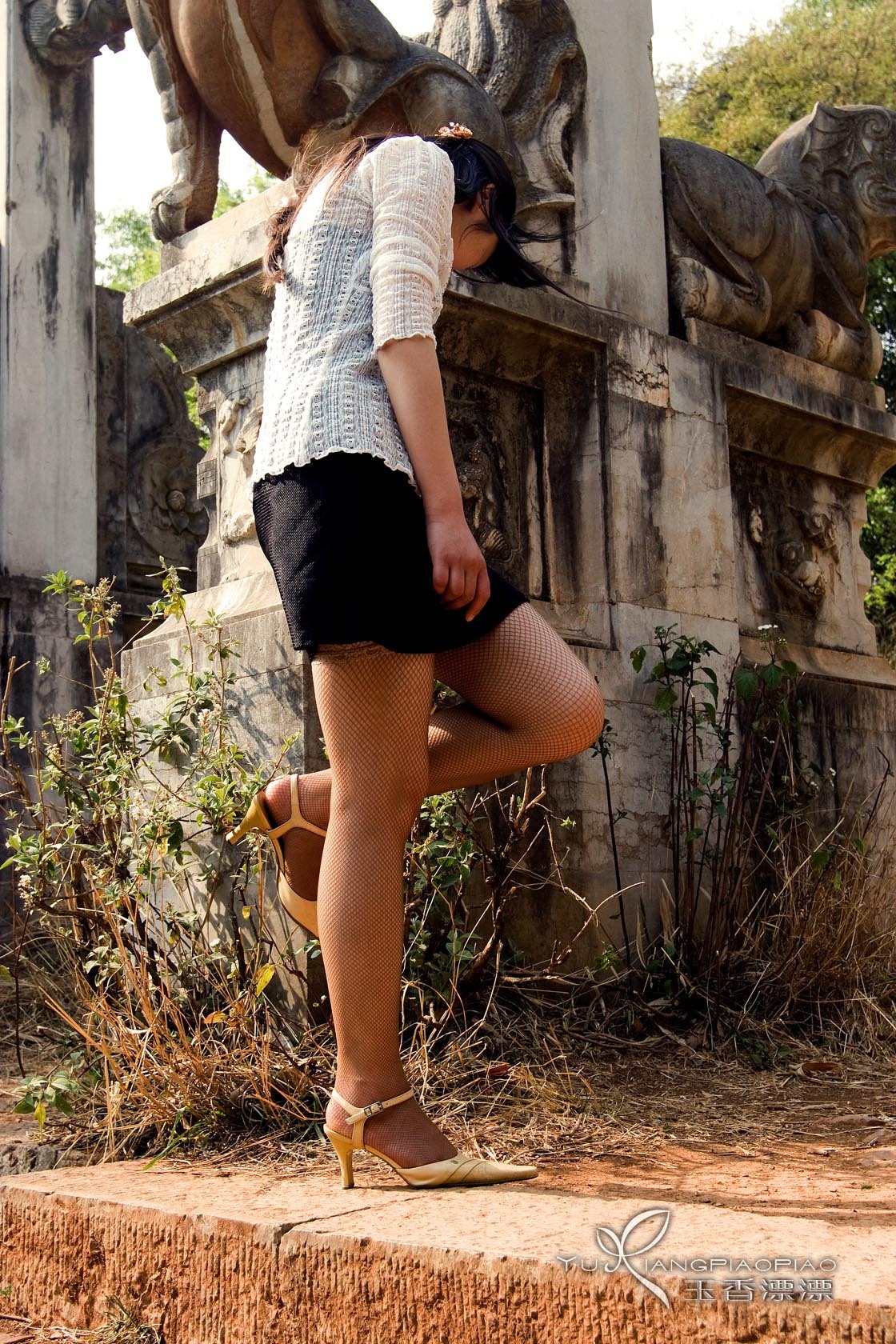 [玉香漂漂]外景生活写真.钟爱吊带蕾丝