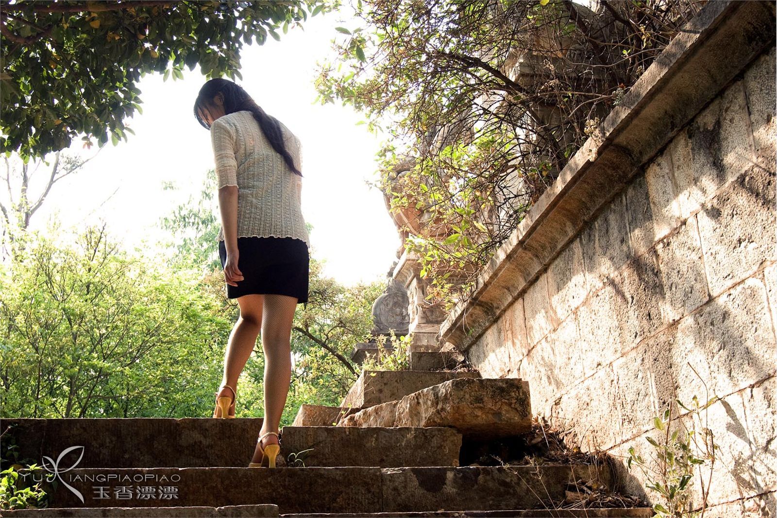 [玉香漂漂]外景生活写真.钟爱吊带蕾丝