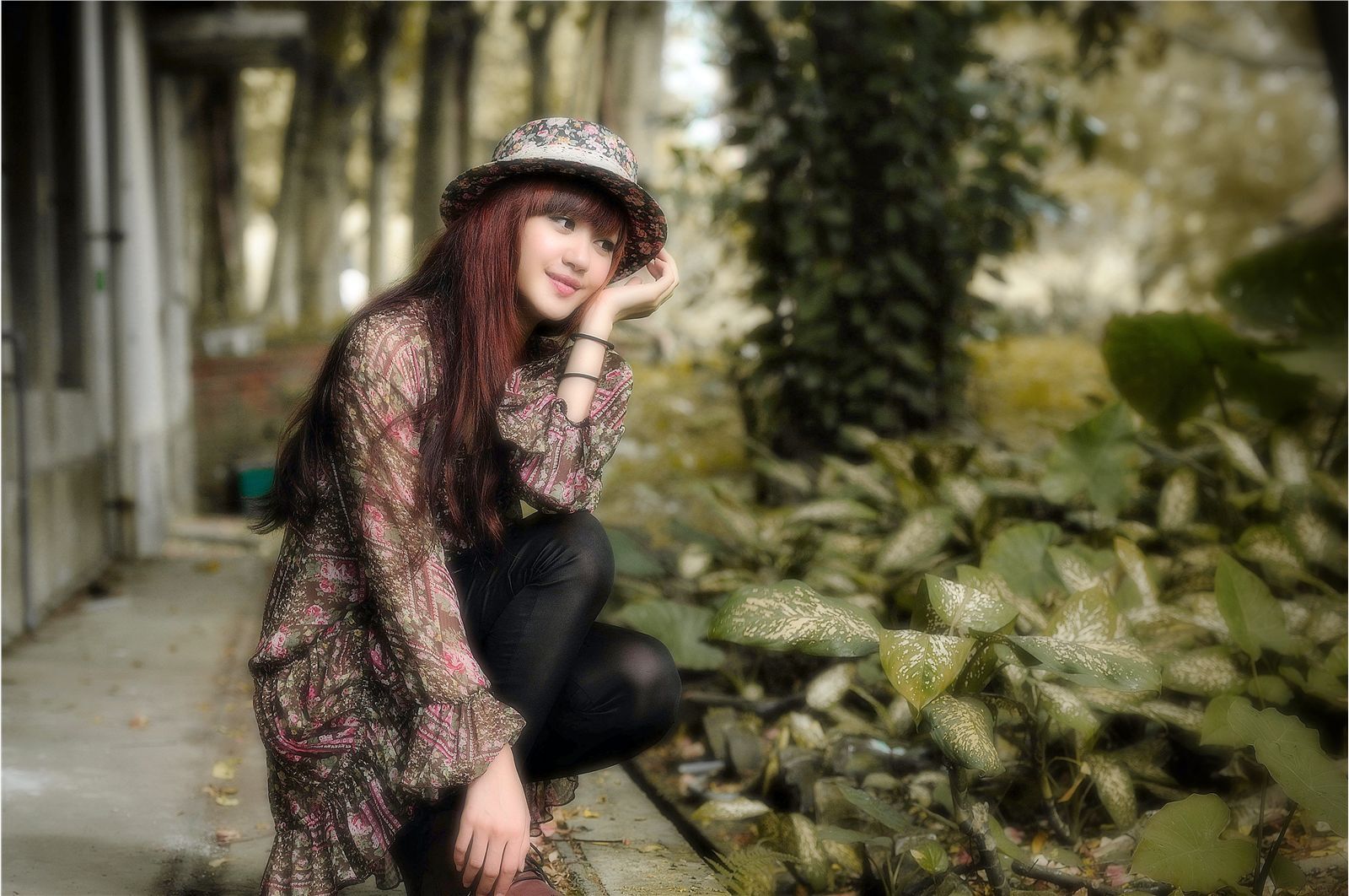 台湾清纯美女-Sylvia小雅 复古式外拍