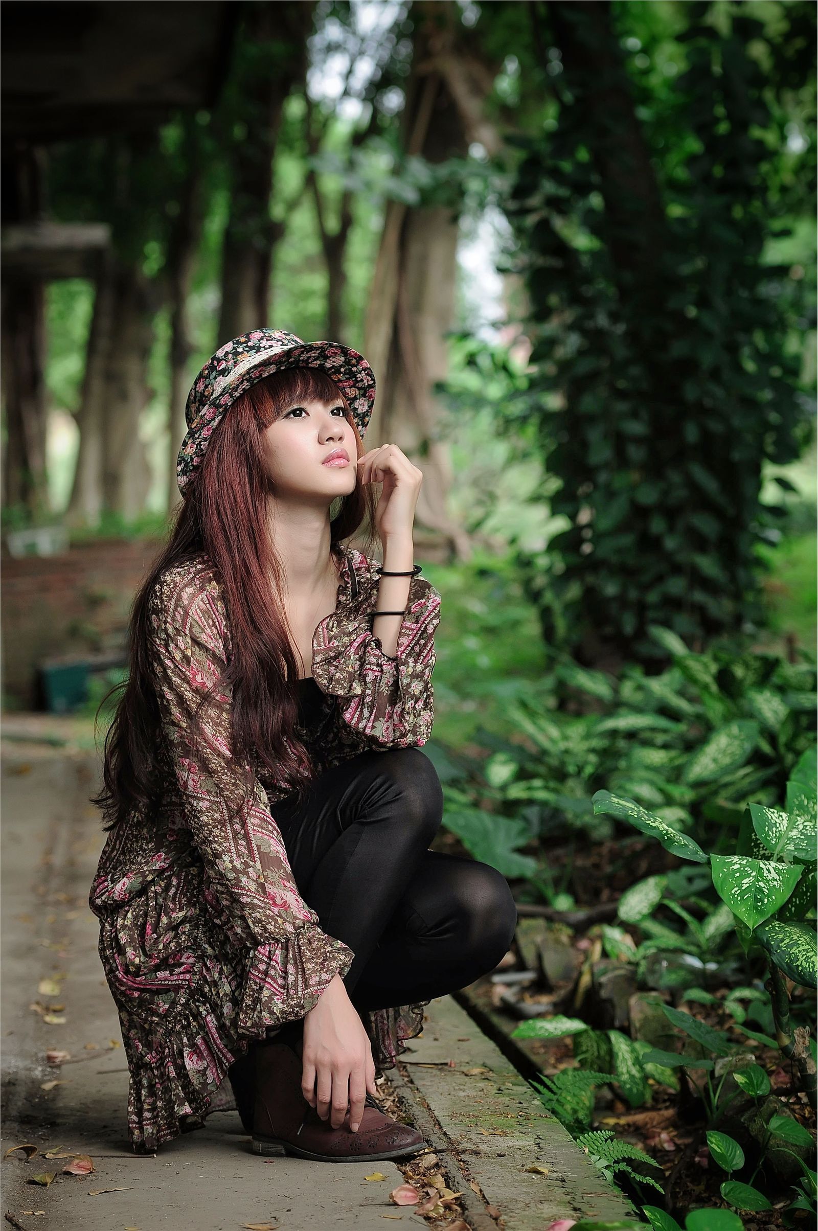 台湾清纯美女-Sylvia小雅 复古式外拍