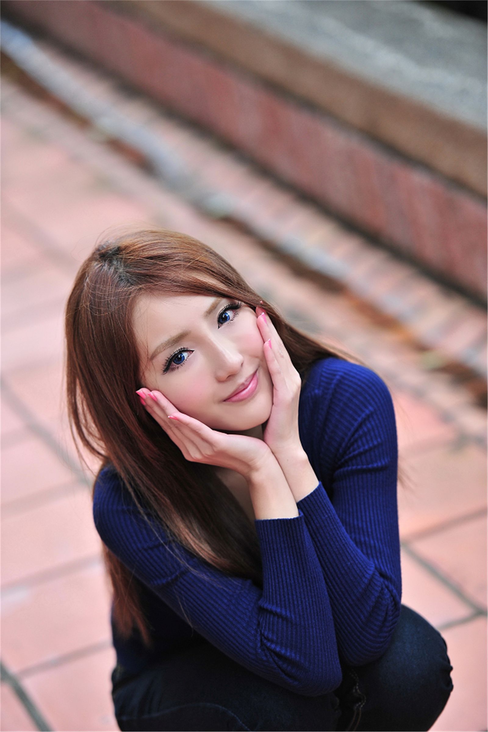 台湾清纯美女-艾米 双溪公园外拍