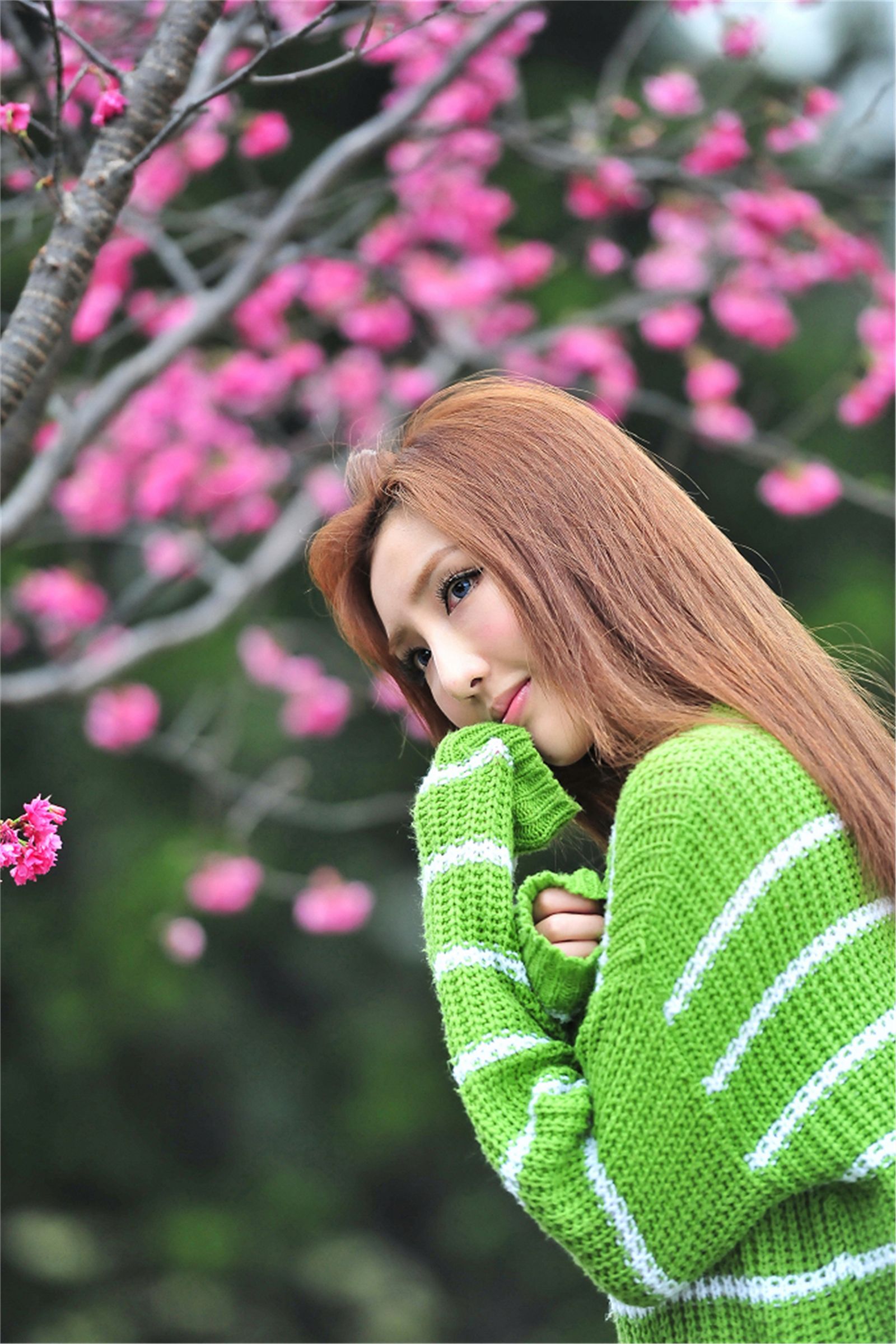 台湾清纯美女-艾米 双溪公园外拍