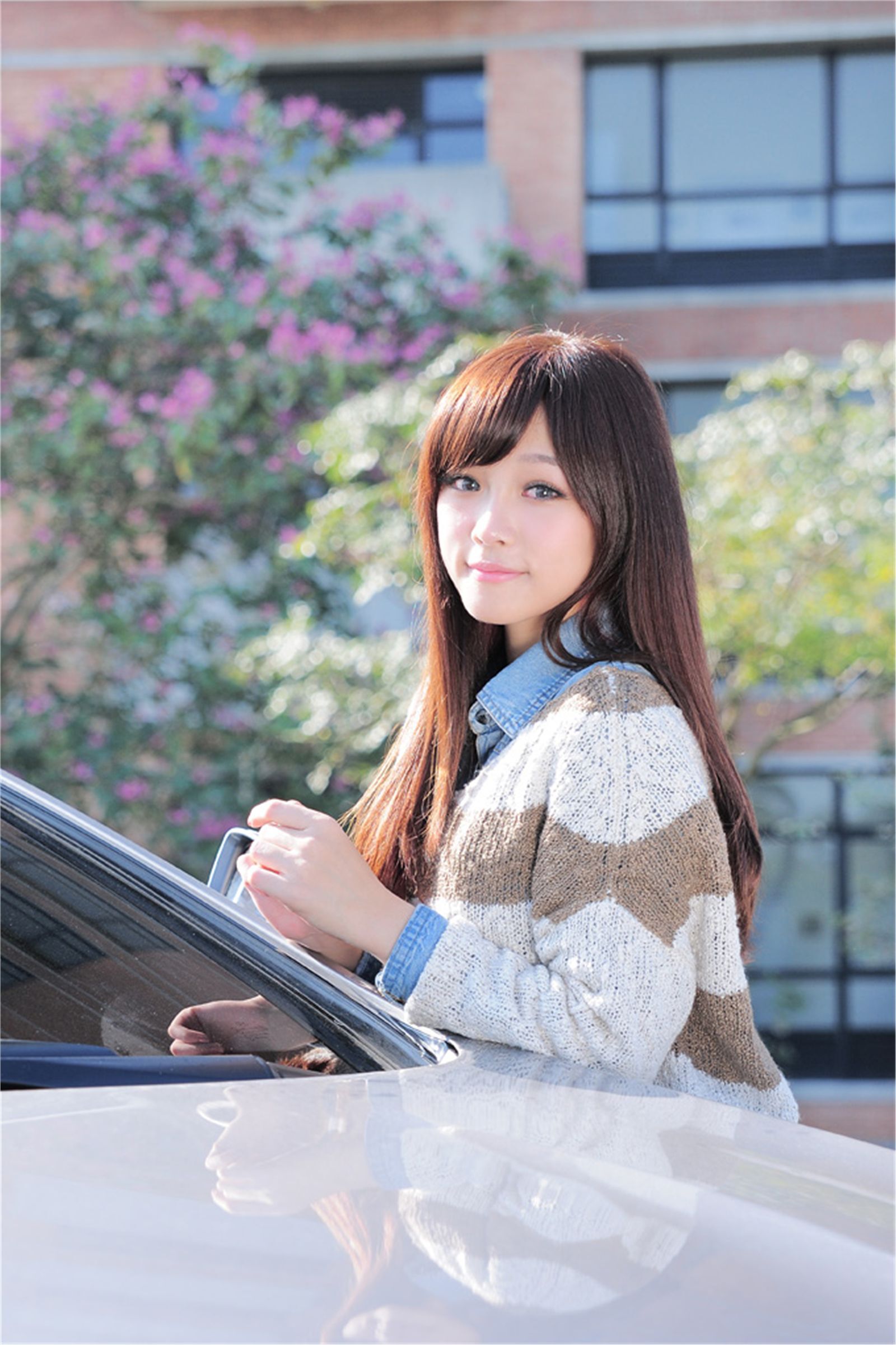 台湾清纯美女 涼涼 明德高中校花