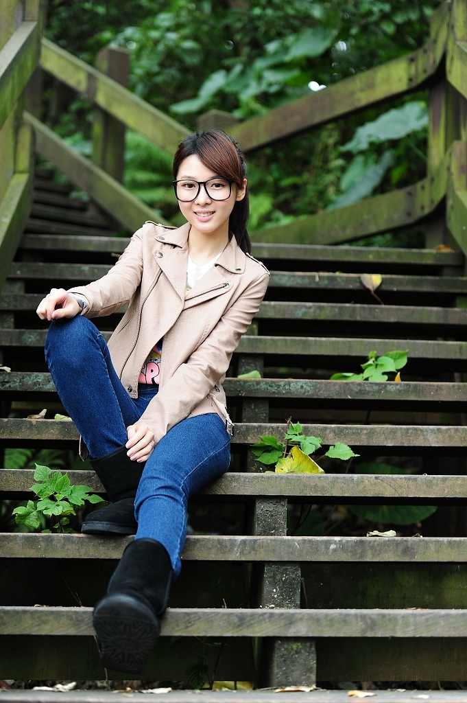 台湾清纯美女萌萌-自來水博物館