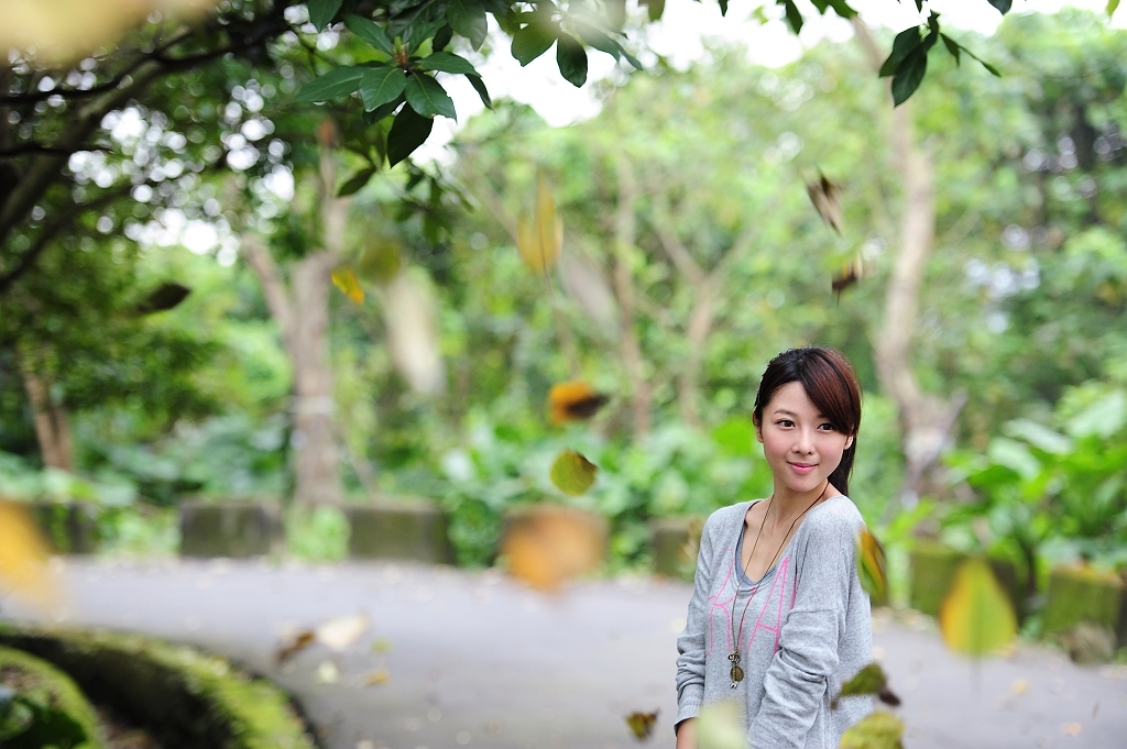 台湾清纯美女萌萌-自來水博物館