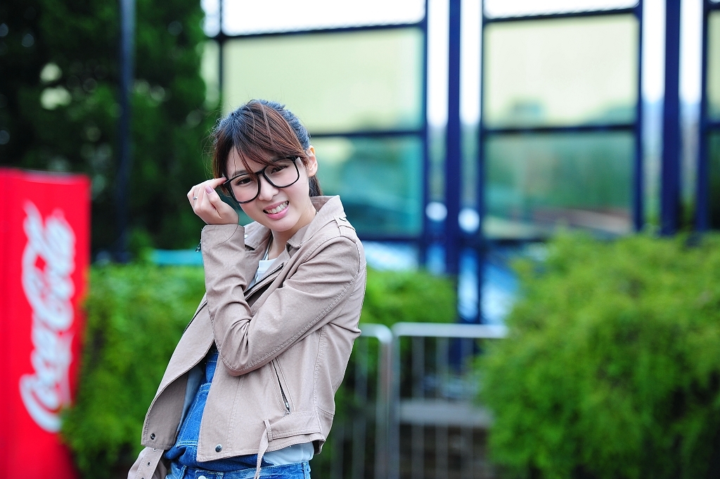 台湾清纯美女萌萌-自來水博物館