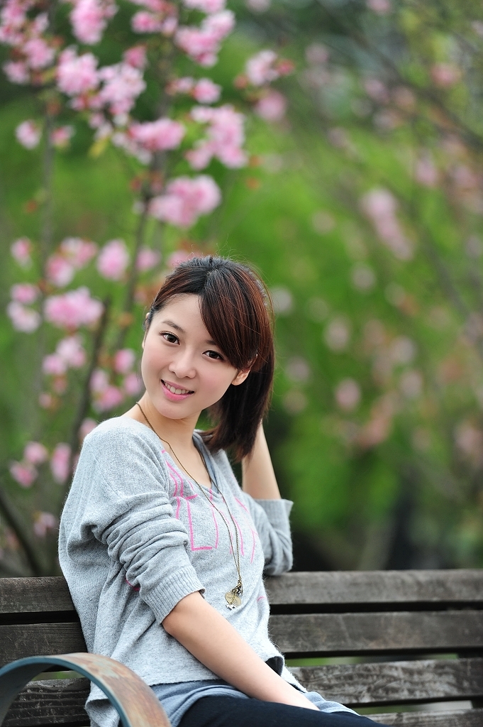 台湾清纯美女萌萌-自來水博物館