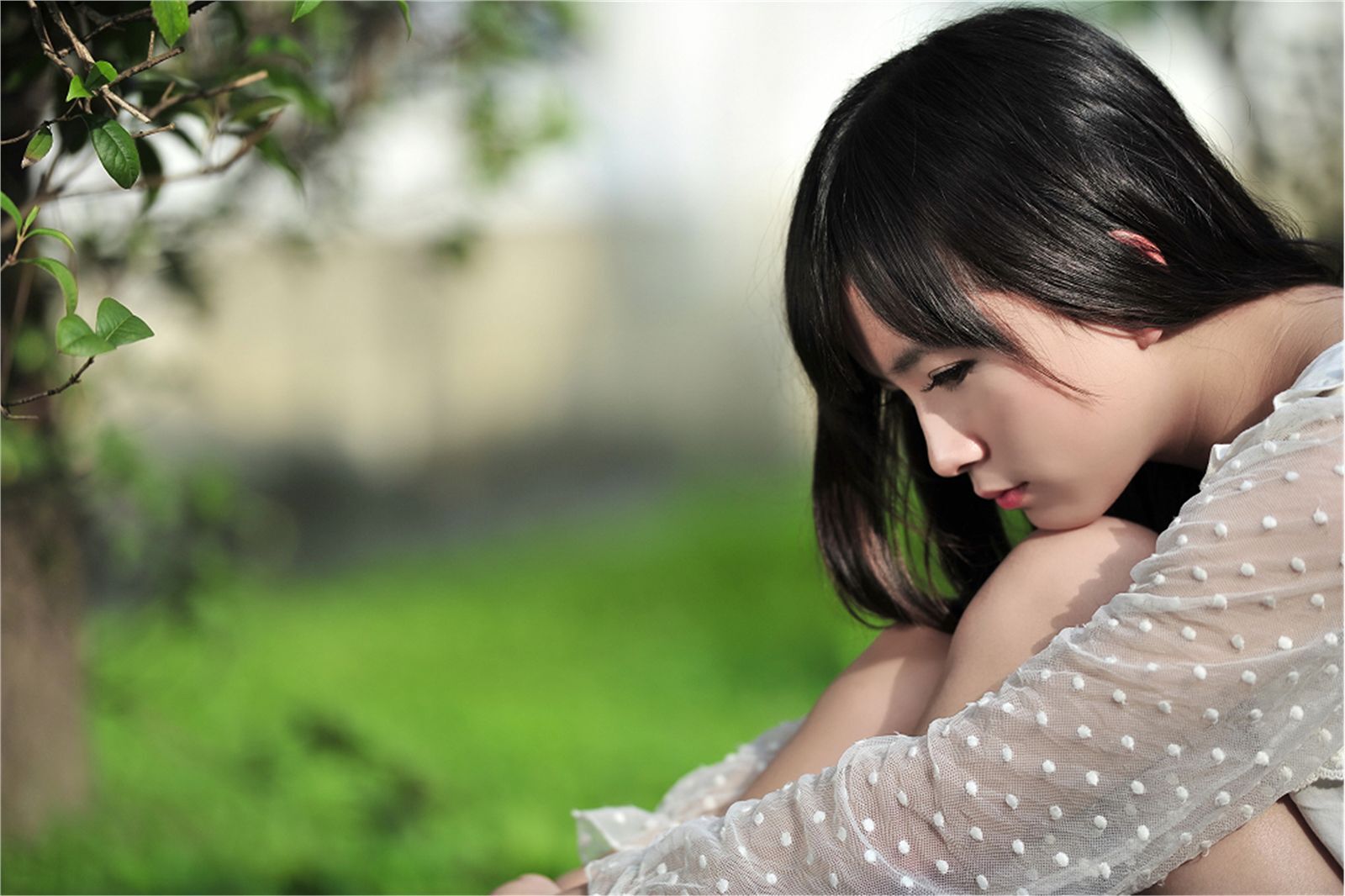 台湾清纯美女-咪莎 逸仙公园外拍