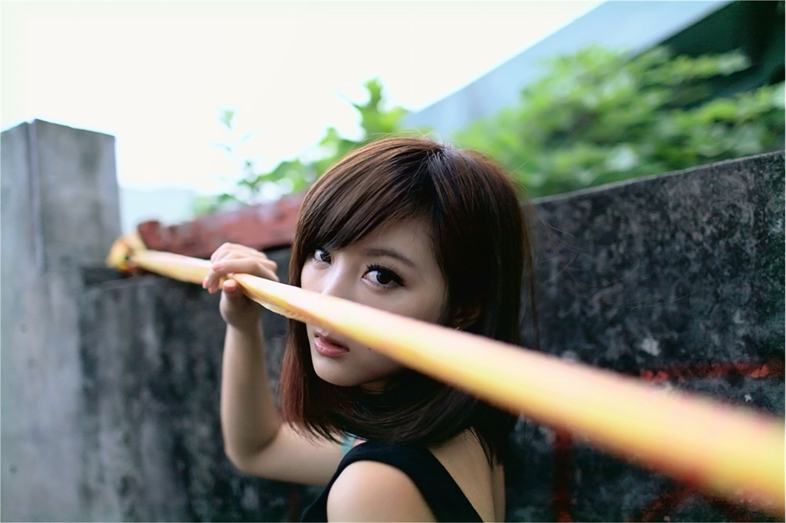 台湾清纯美女Patty 居安新村外拍