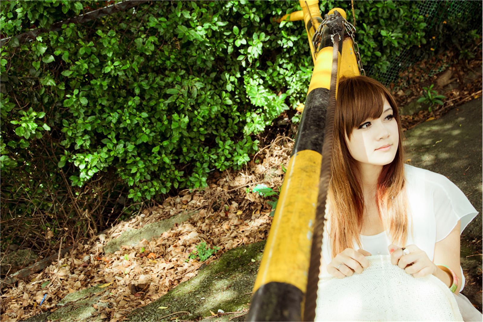 台湾清纯美女維妮 美军宿舍随拍