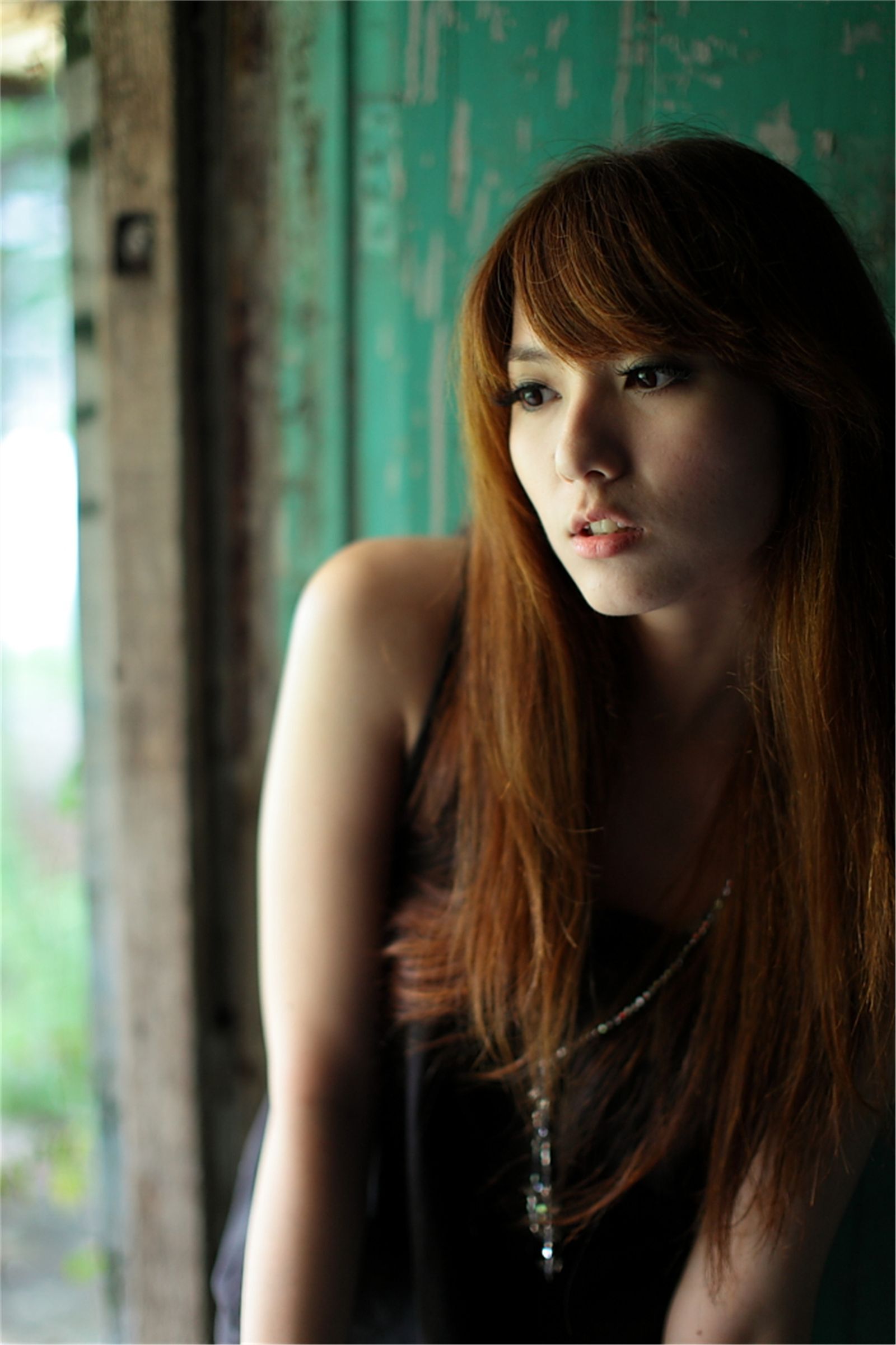 台湾清纯美女小静农场初夏田园风光写真