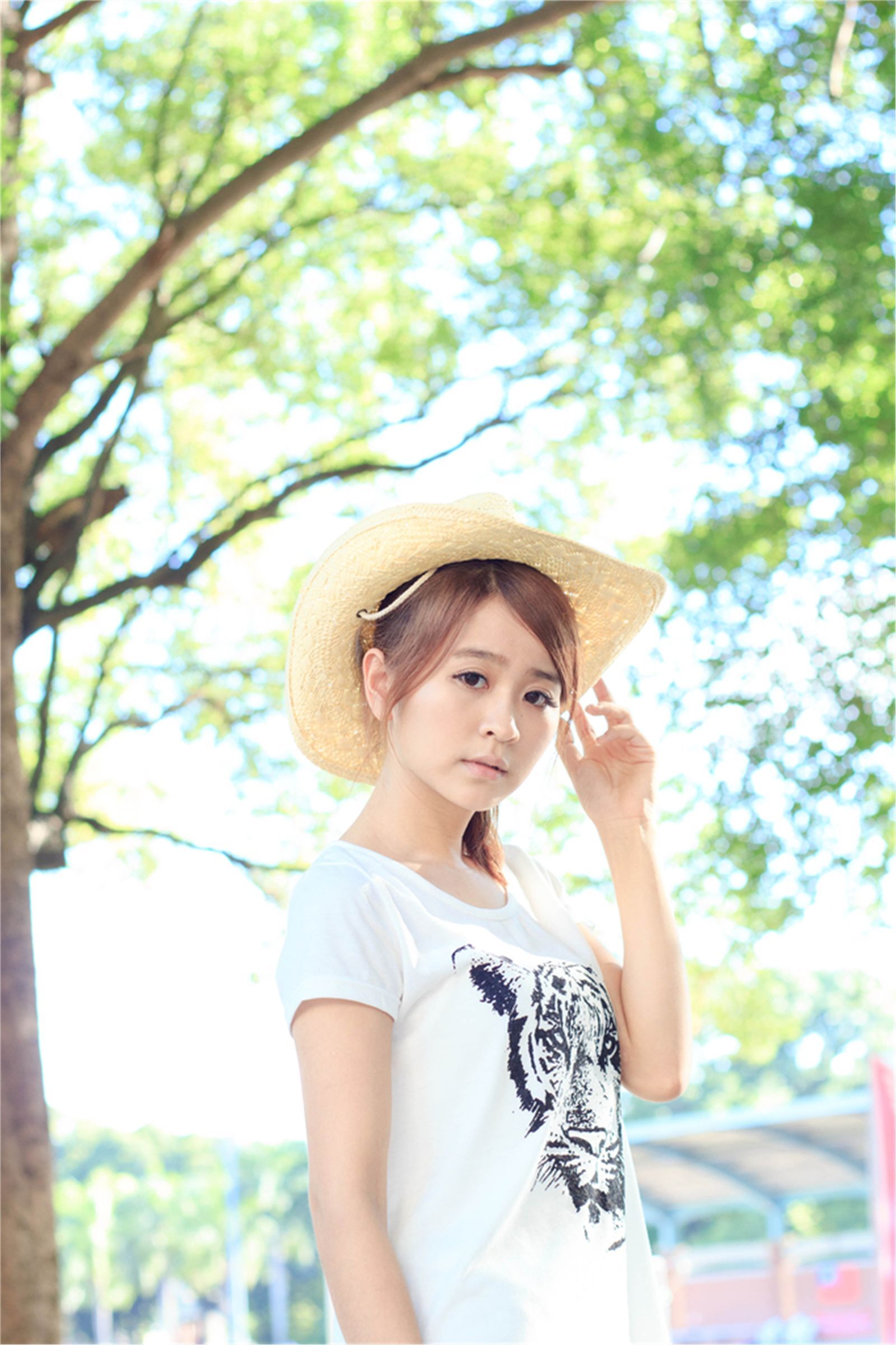 台湾清纯美女圈圈 校园时光