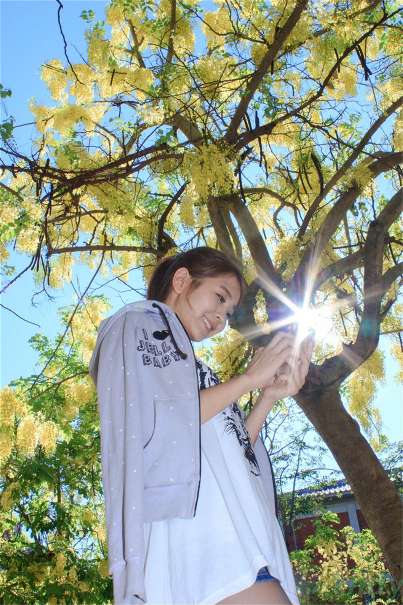 台湾清纯美女圈圈 校园时光