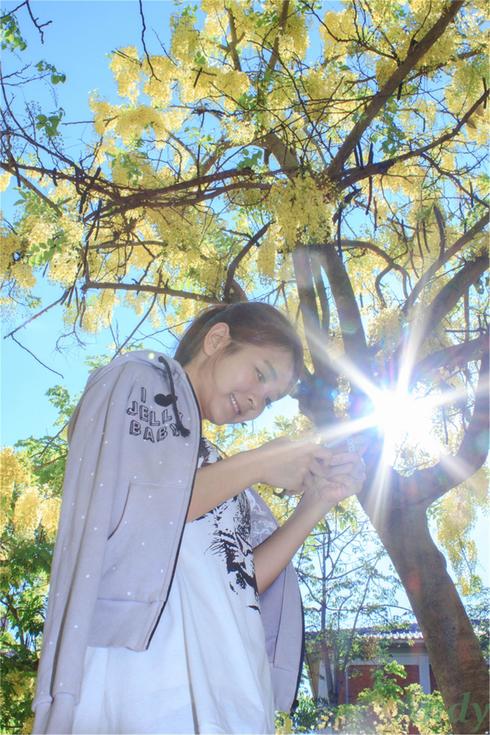 台湾清纯美女圈圈 校园时光