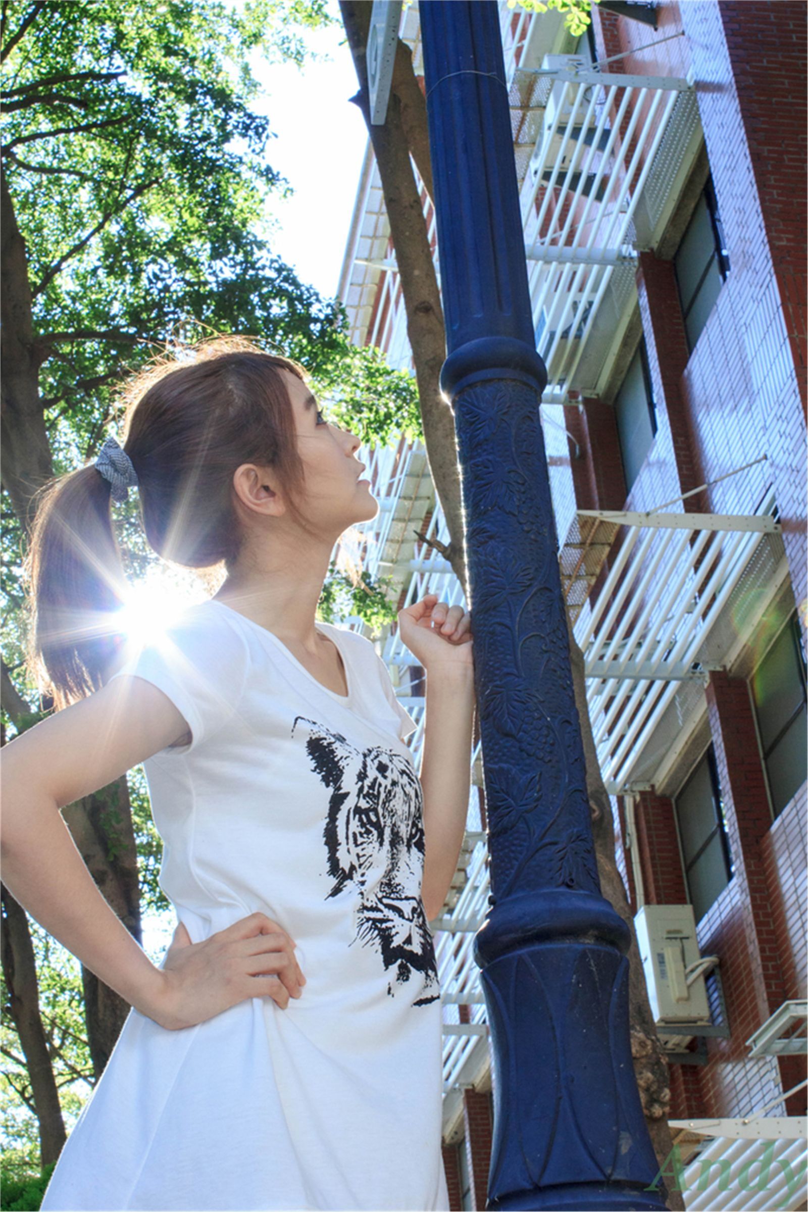 台湾清纯美女圈圈 校园时光