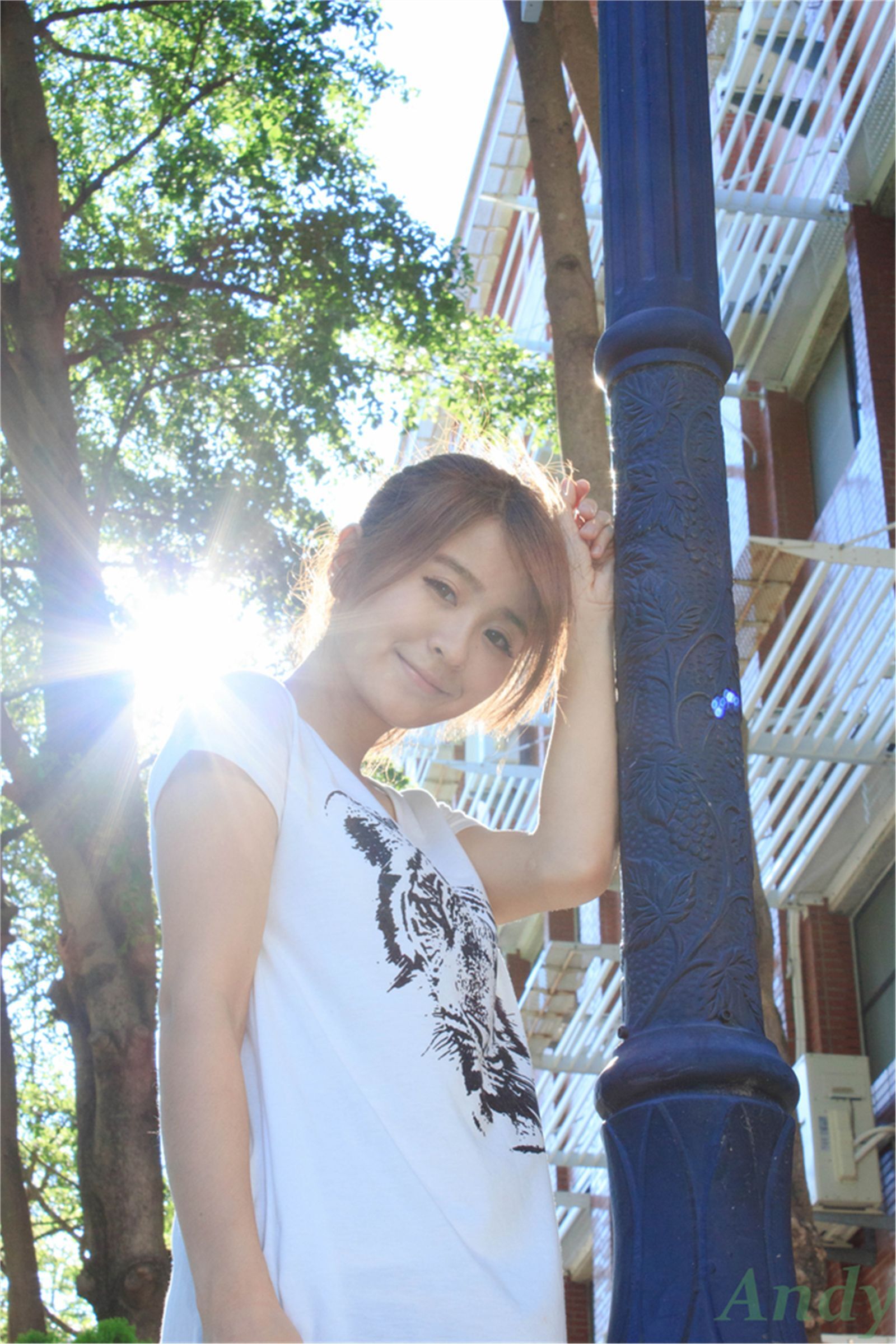 台湾清纯美女圈圈 校园时光