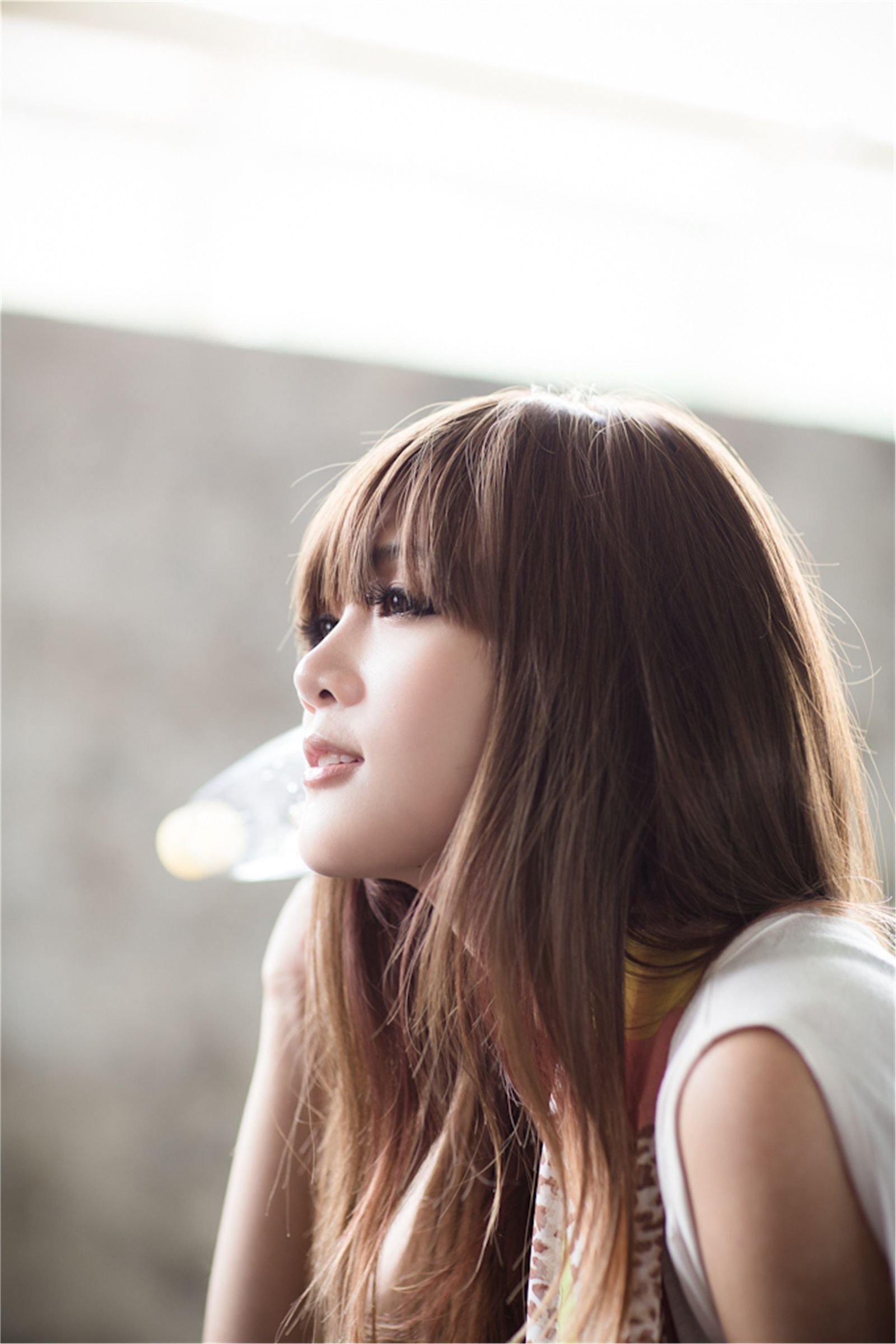 台湾清纯美女-熊維尼 南港废墟外拍