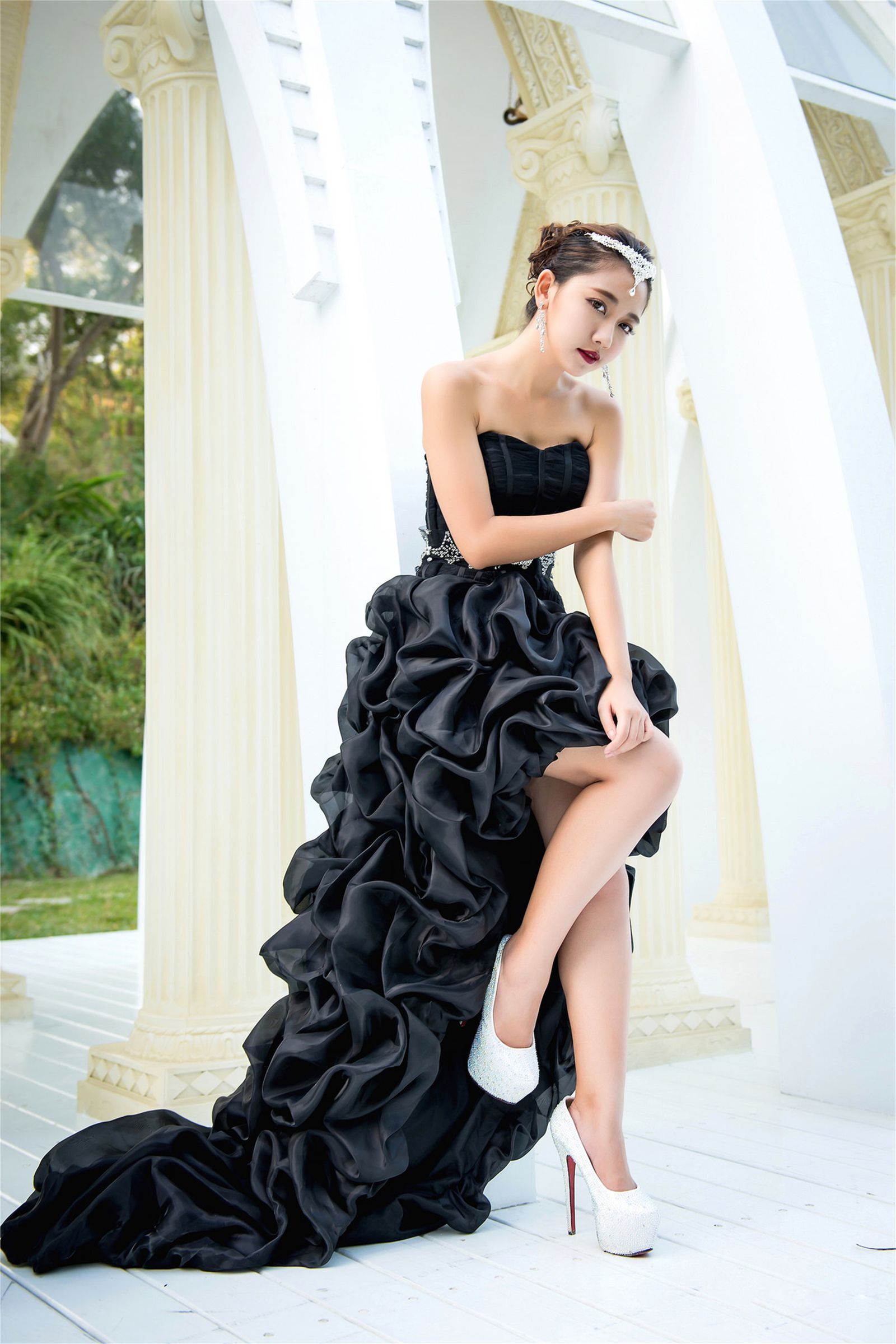 台湾气质美女许庆琳 绽放的玫瑰