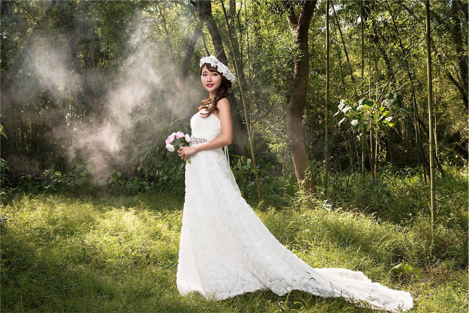 台湾气质美女许庆琳 绽放的玫瑰