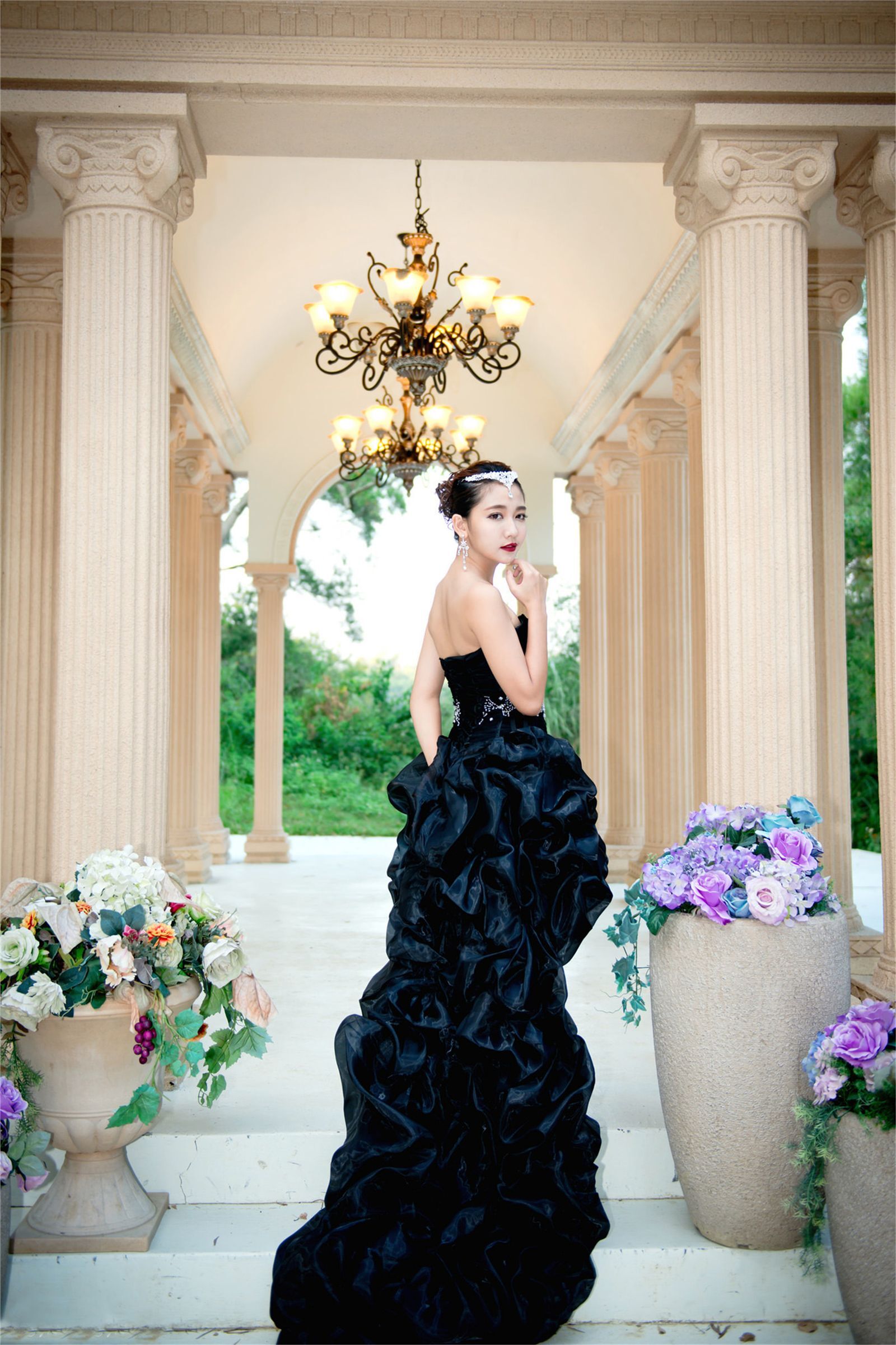 台湾气质美女许庆琳 绽放的玫瑰