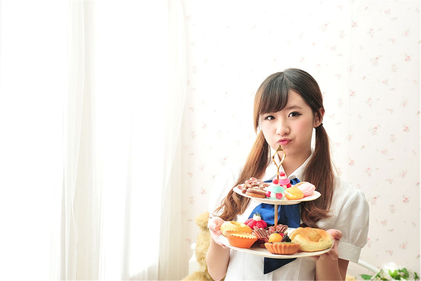 台湾清纯美女小玉-萌萌棚拍