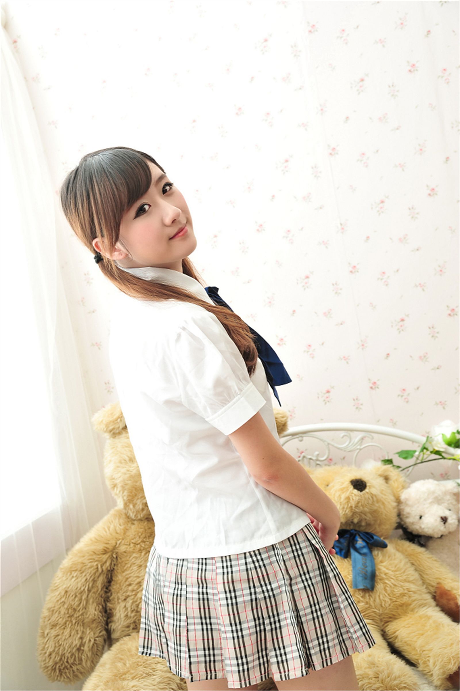 台湾清纯美女小玉-萌萌棚拍