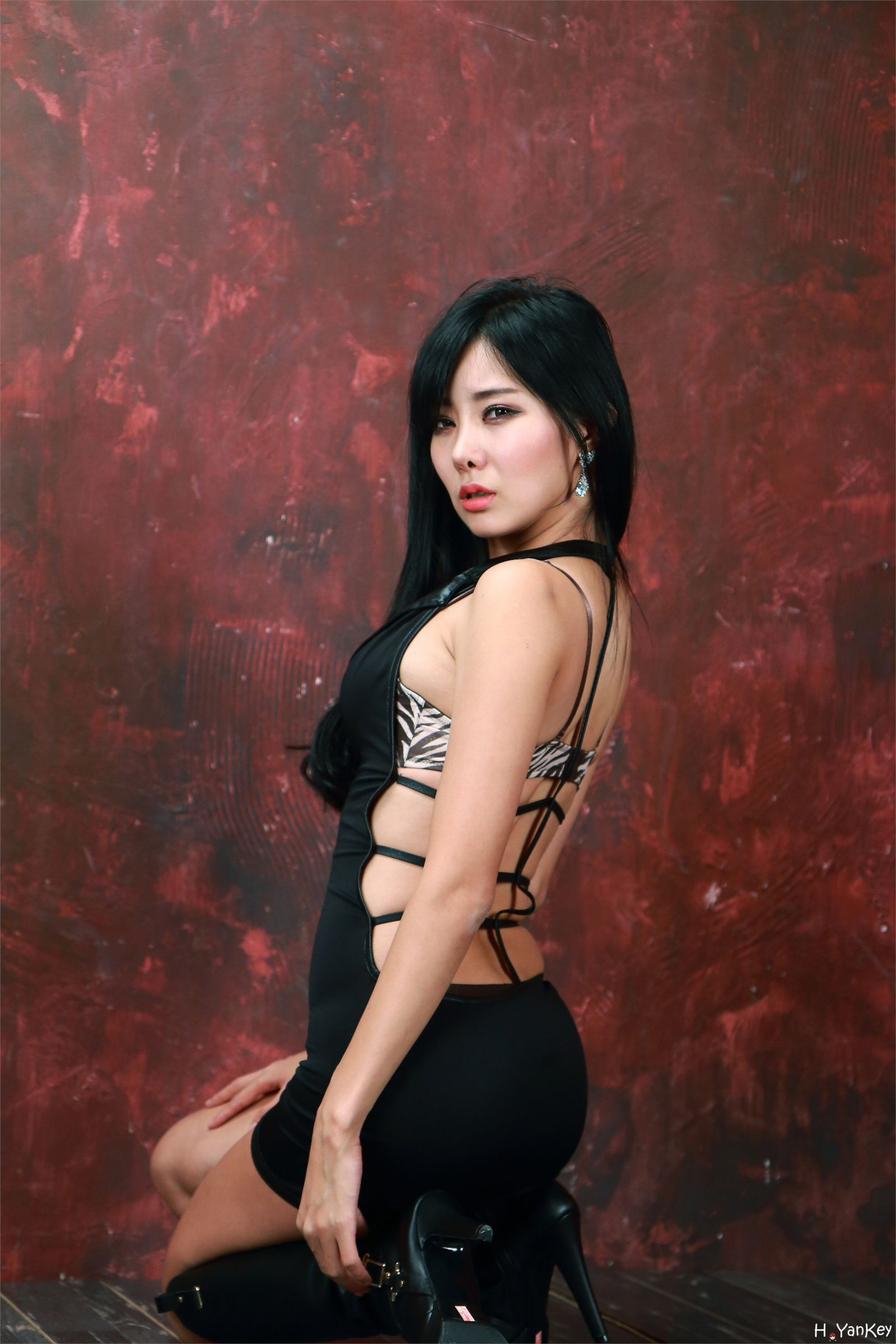 超性感美女车模白成惠棚拍写真合集