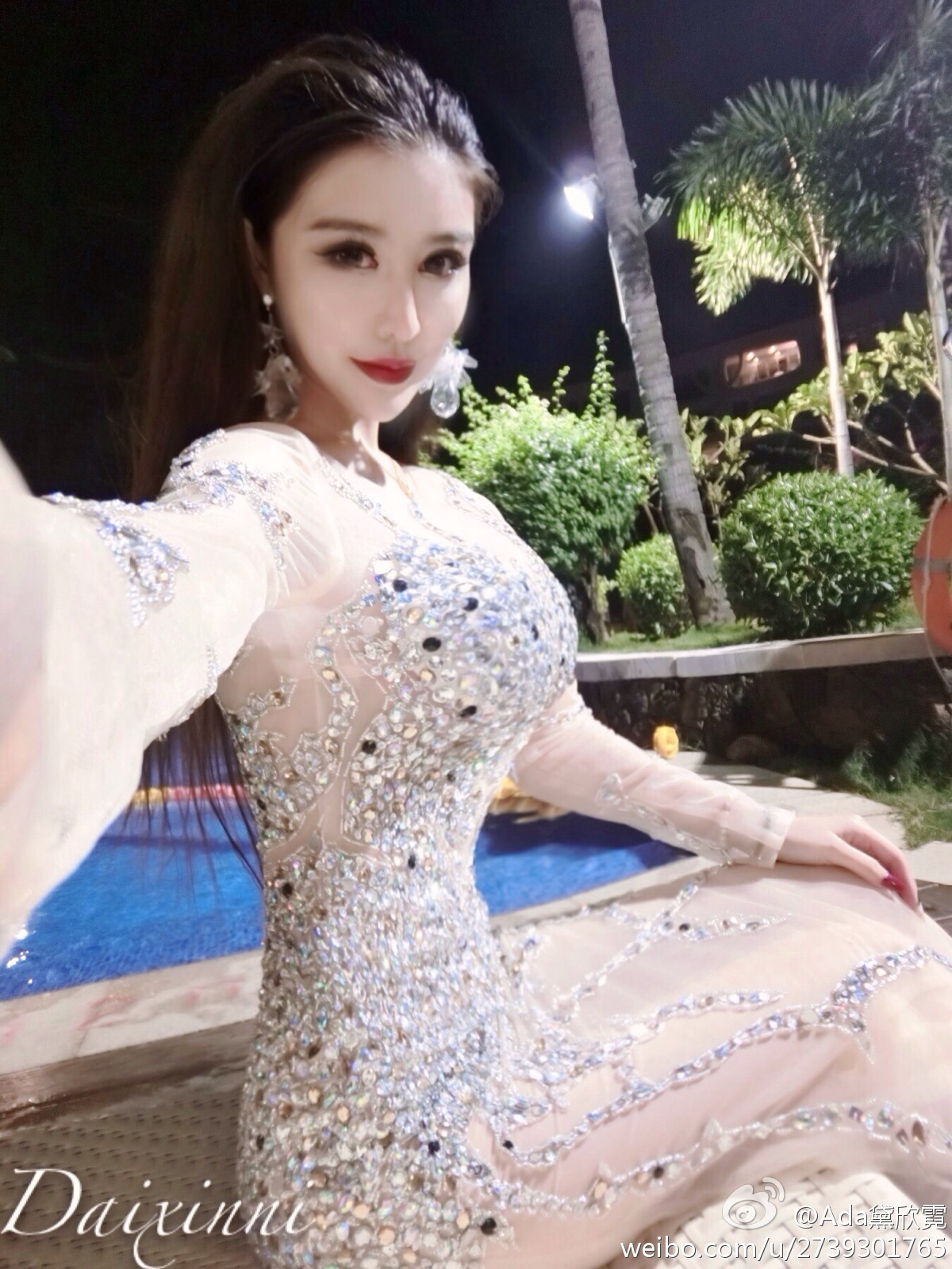 超级辣妹黛欣霓那身材辣性感辣照