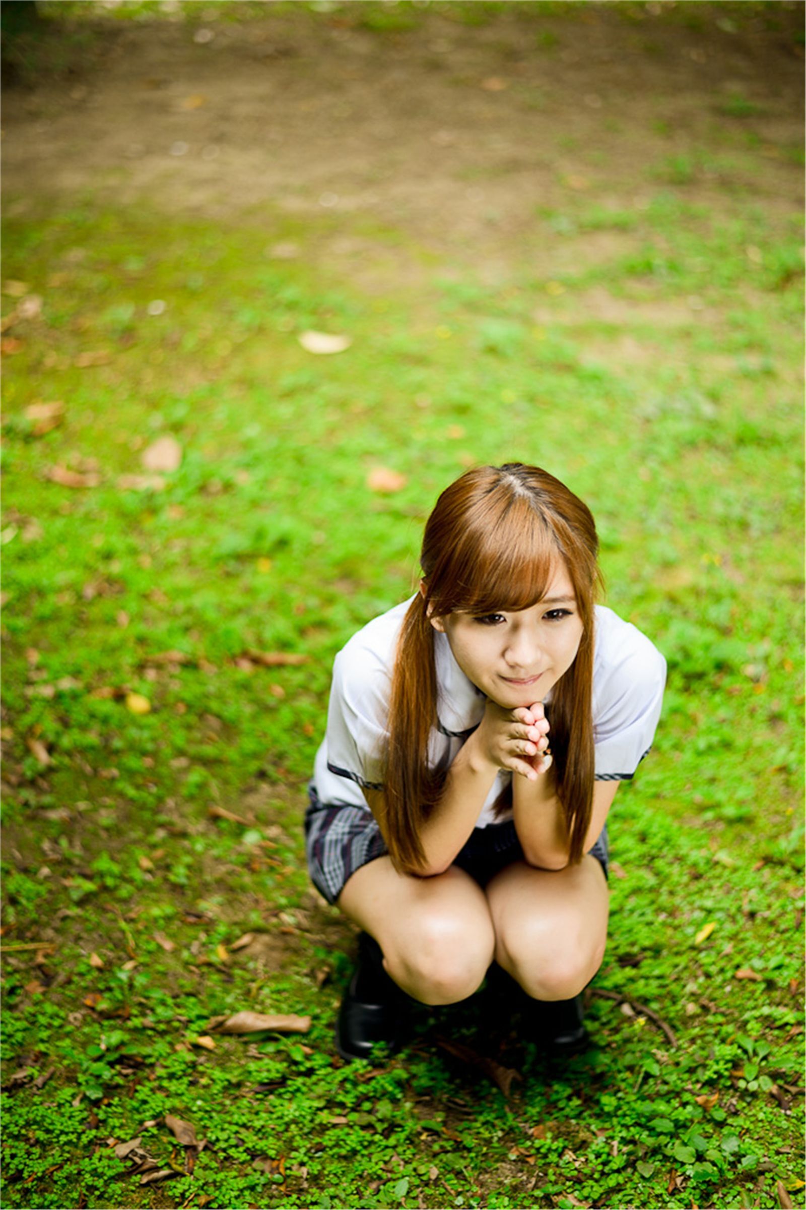 台湾清纯美女 思嫺-台北士林官邸外拍写真