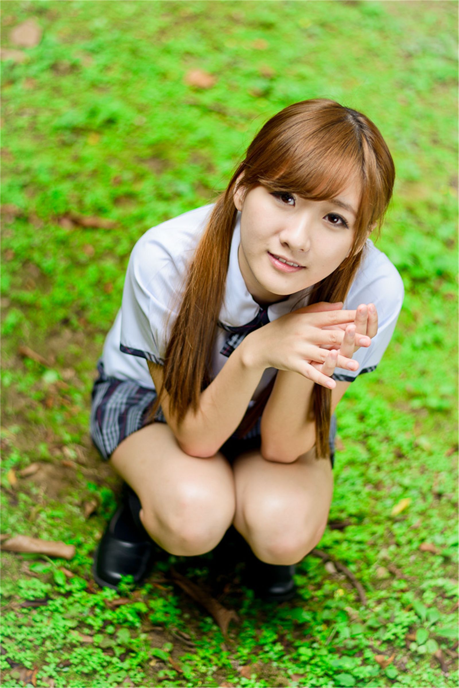 台湾清纯美女 思嫺-台北士林官邸外拍写真