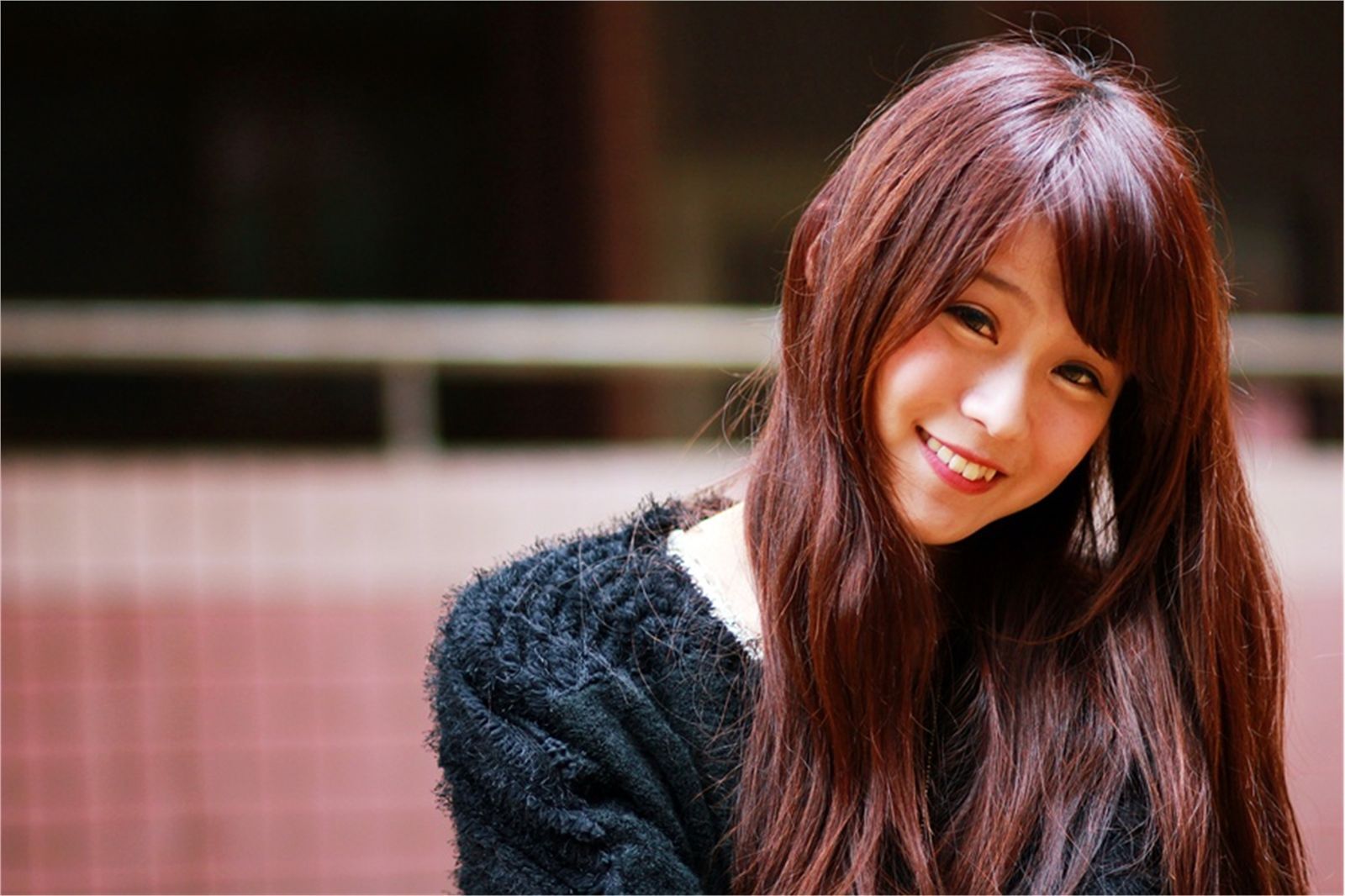 台湾清纯美女-渔瑄-白白-校园卖萌外拍