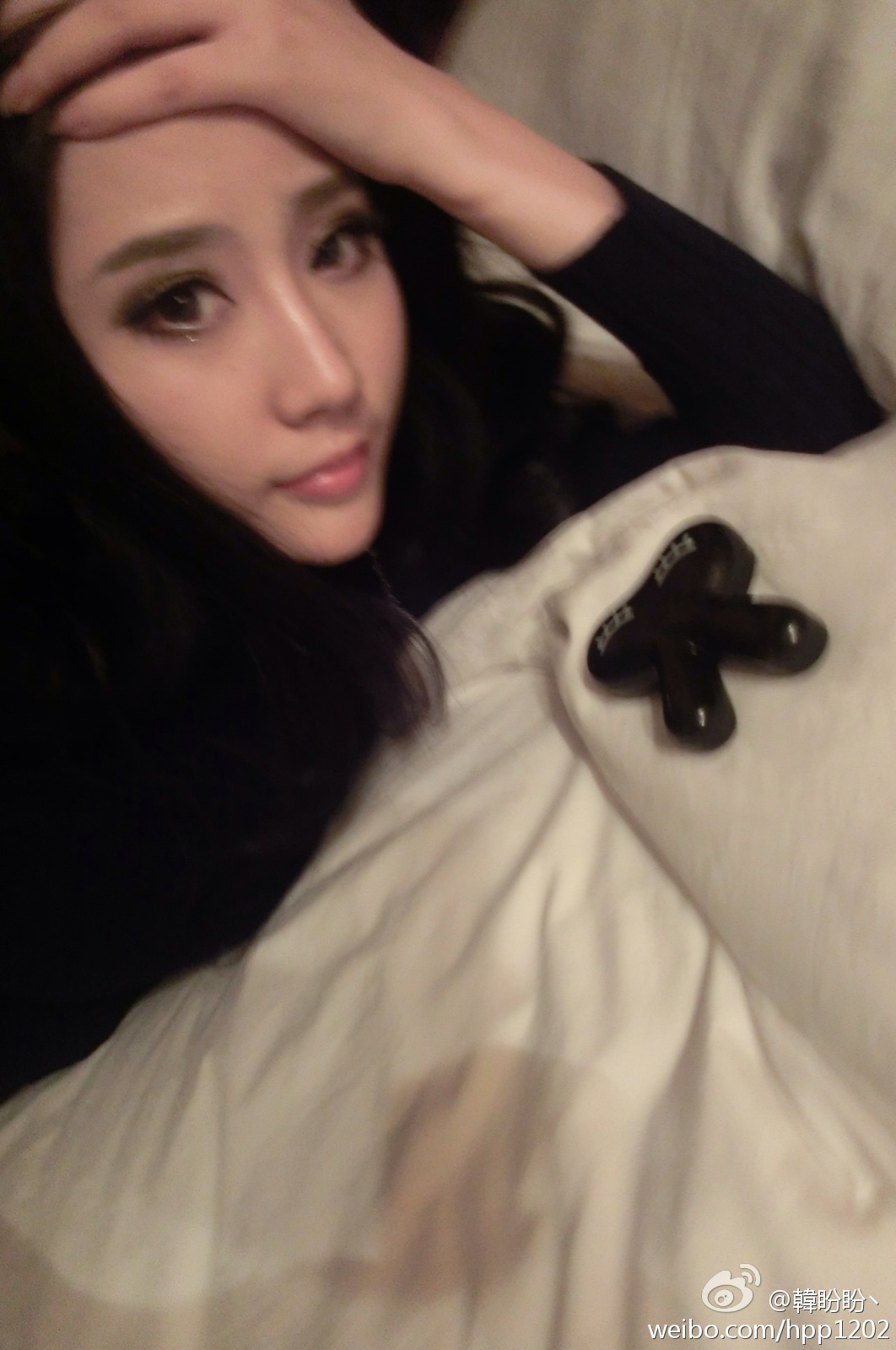 新一代性感车模小天后，风韵十足韩盼盼