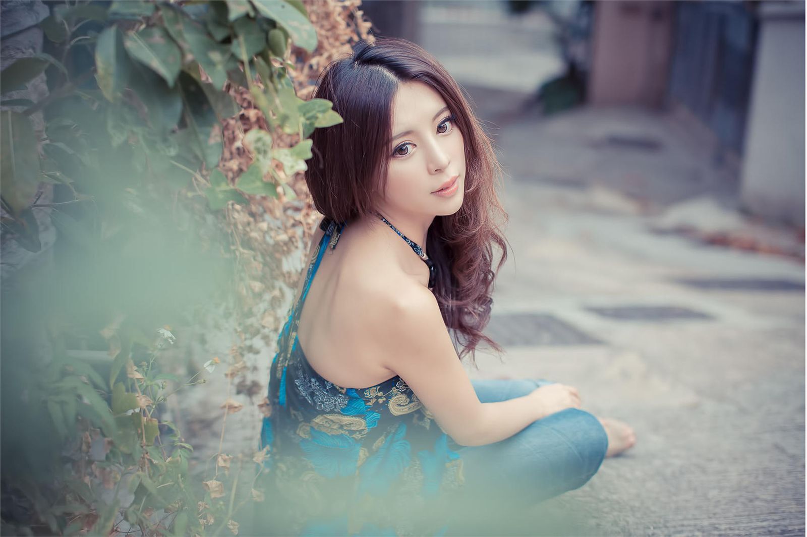 超跑女神大眼正妹张齐郡 炫彩外拍