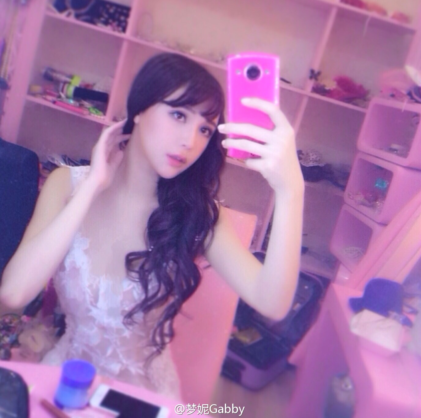 北舞校花翻版Angelababy 梦妮gabby小清新微博图集