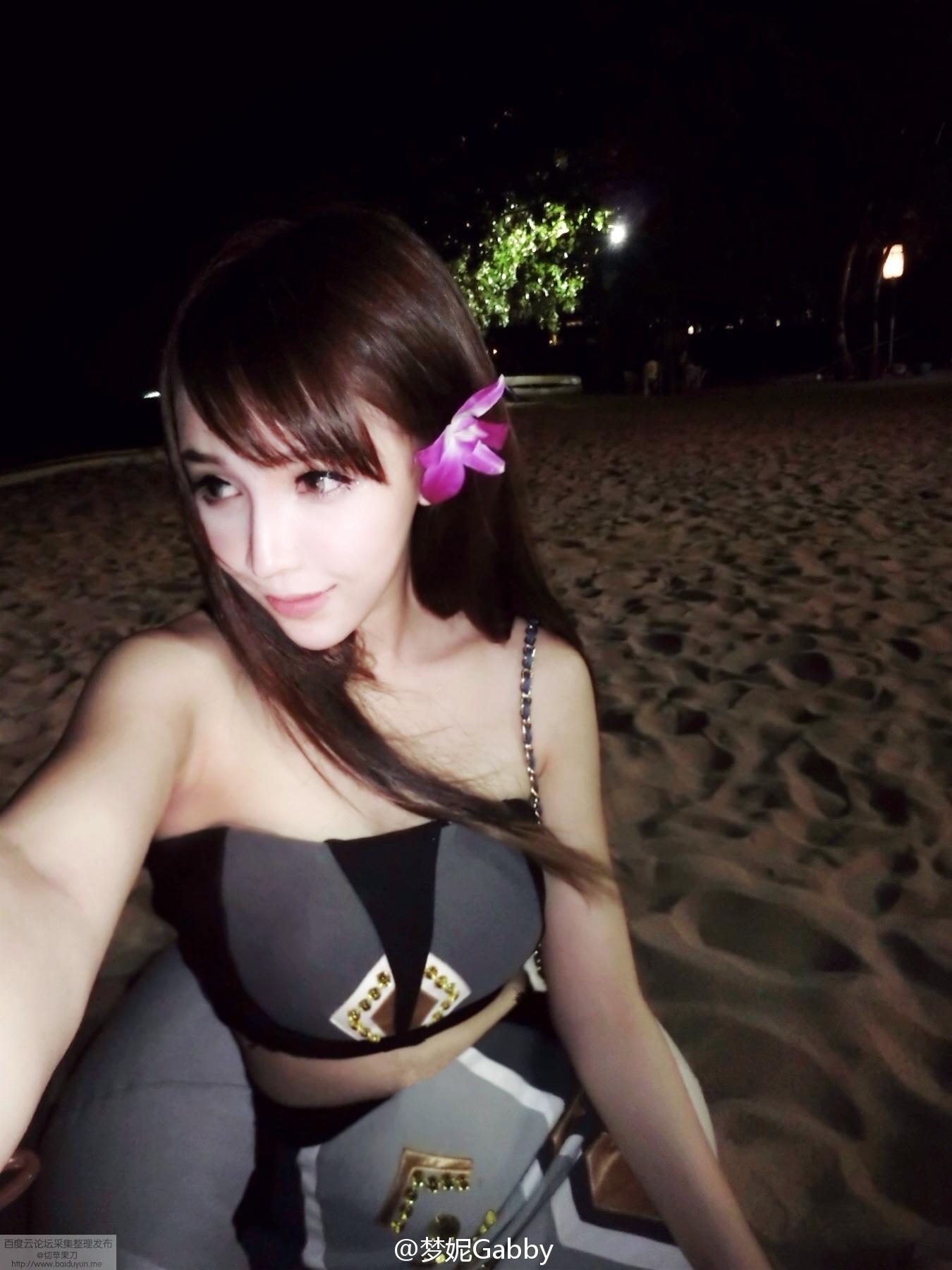 北舞校花翻版Angelababy 梦妮gabby小清新微博图集