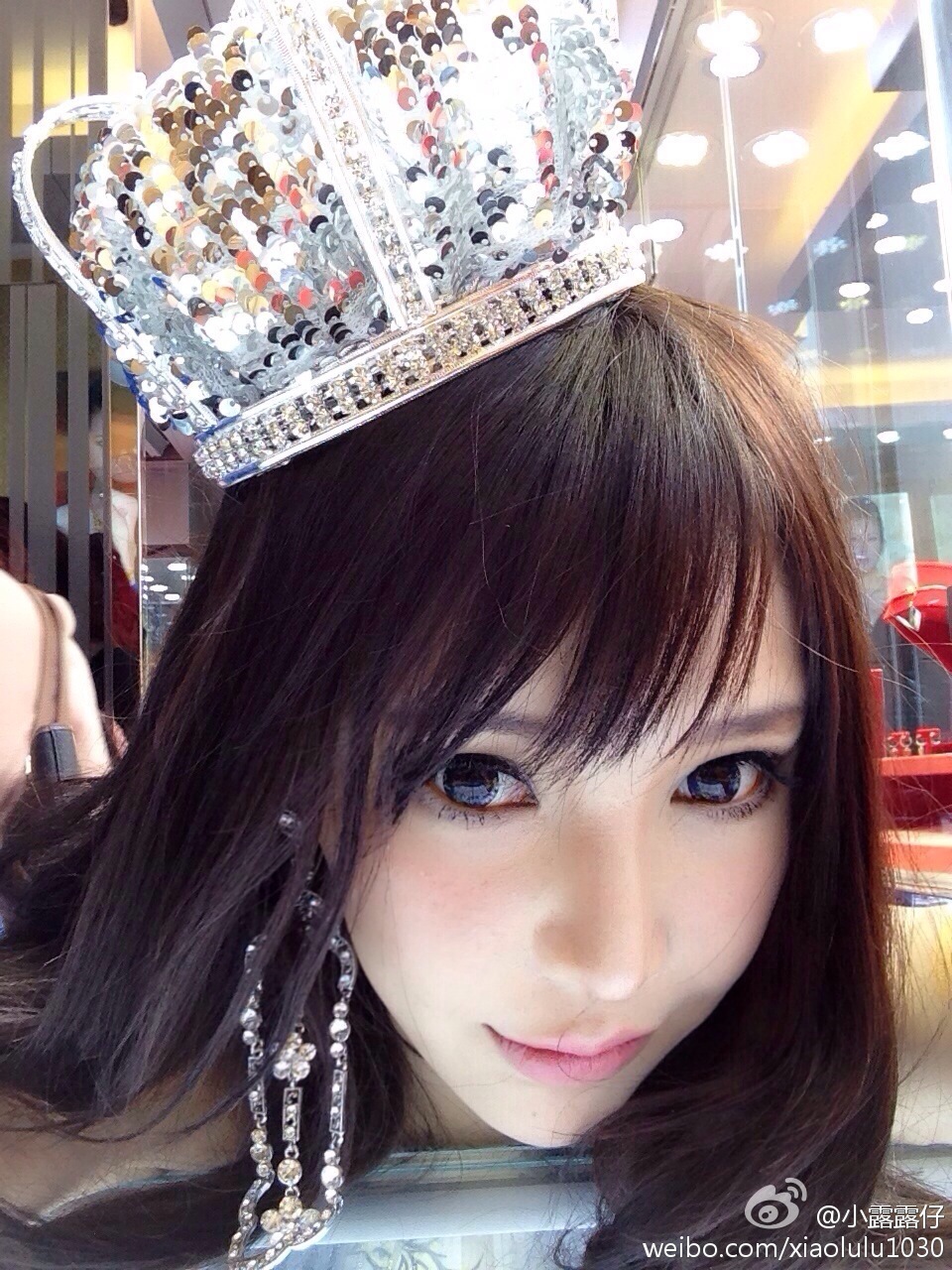 北舞校花翻版Angelababy 梦妮gabby小清新微博图集