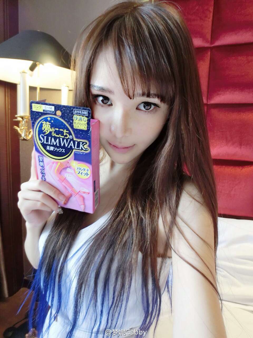 北舞校花翻版Angelababy 梦妮gabby小清新微博图集