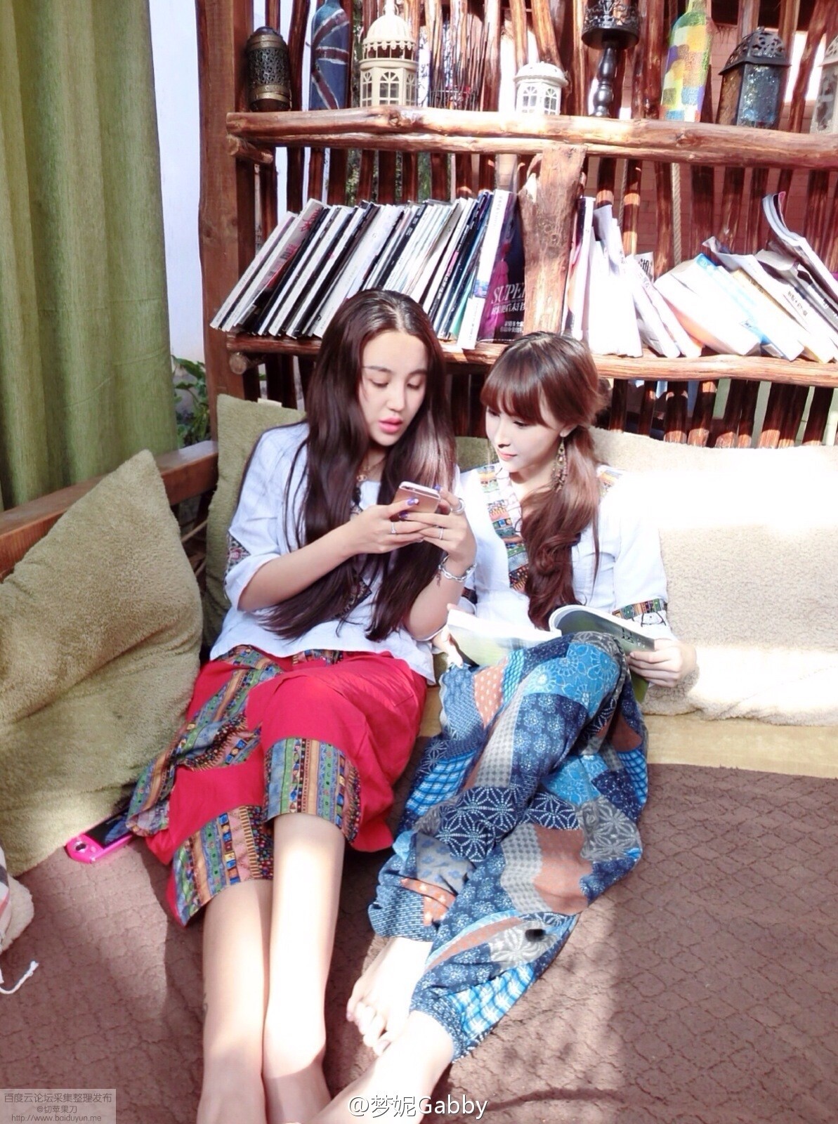 北舞校花翻版Angelababy 梦妮gabby小清新微博图集