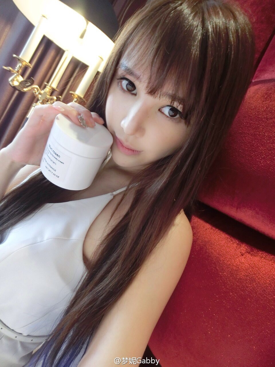 北舞校花翻版Angelababy 梦妮gabby小清新微博图集