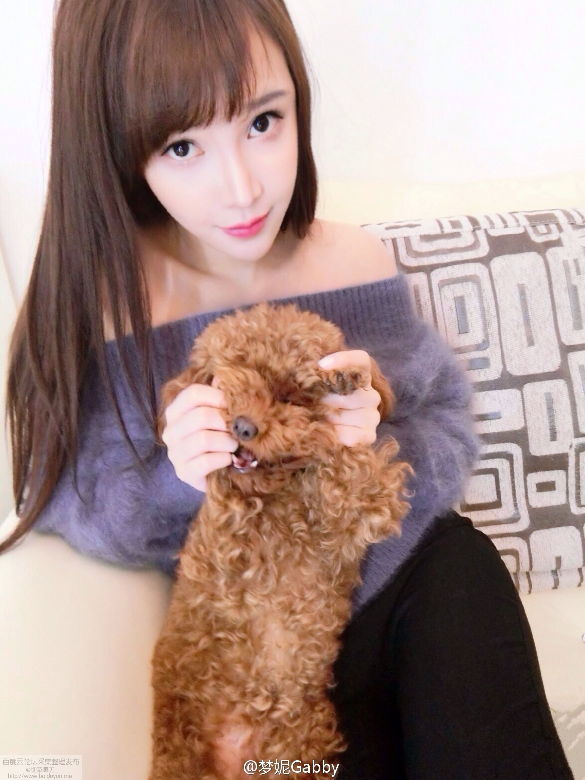 北舞校花翻版Angelababy 梦妮gabby小清新微博图集