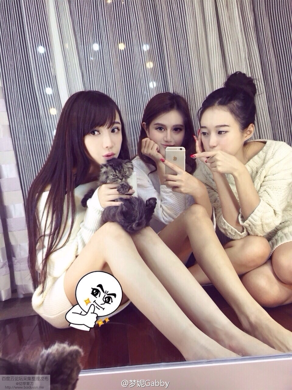 北舞校花翻版Angelababy 梦妮gabby小清新微博图集