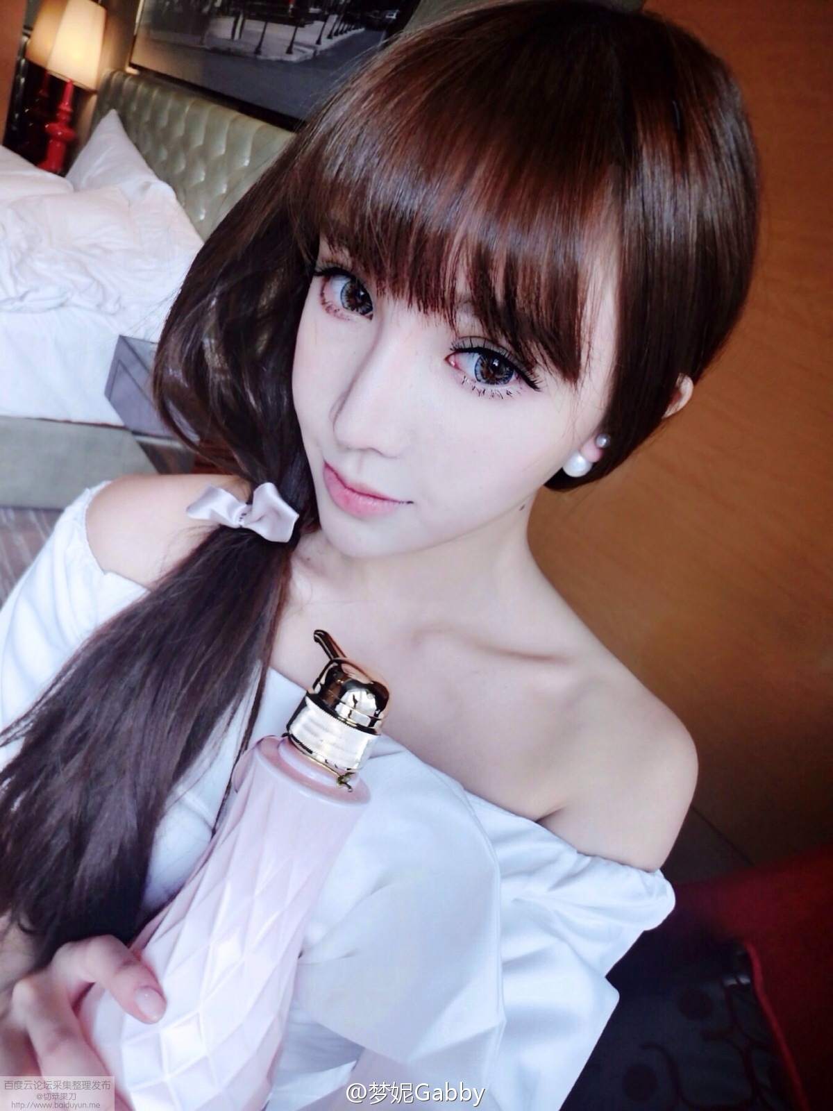 北舞校花翻版Angelababy 梦妮gabby小清新微博图集