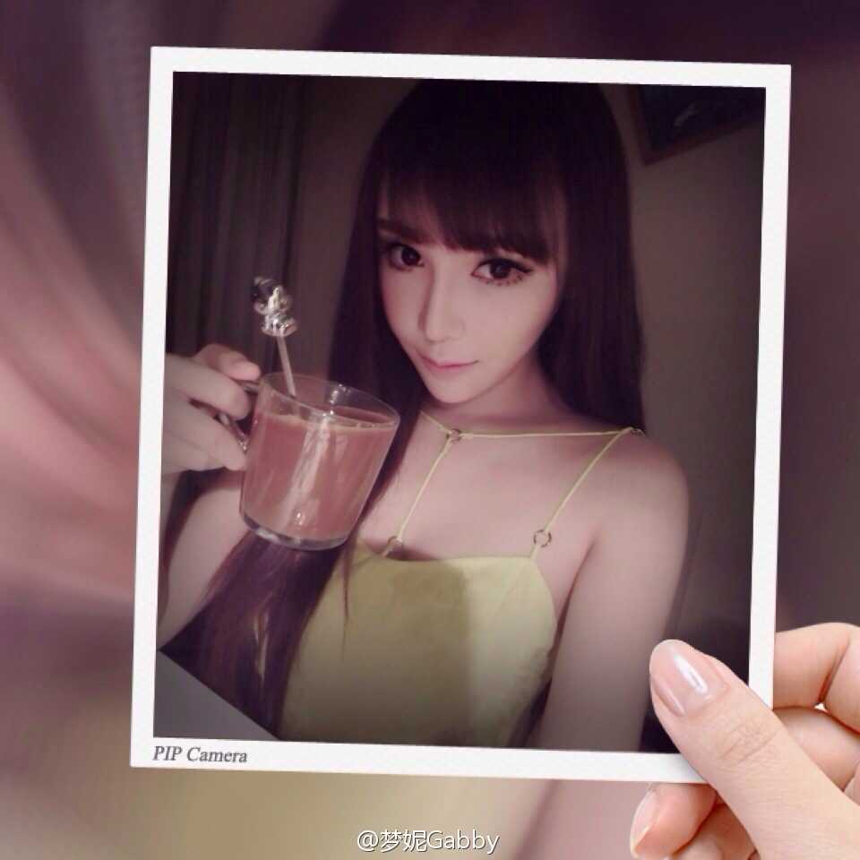 北舞校花翻版Angelababy 梦妮gabby小清新微博图集