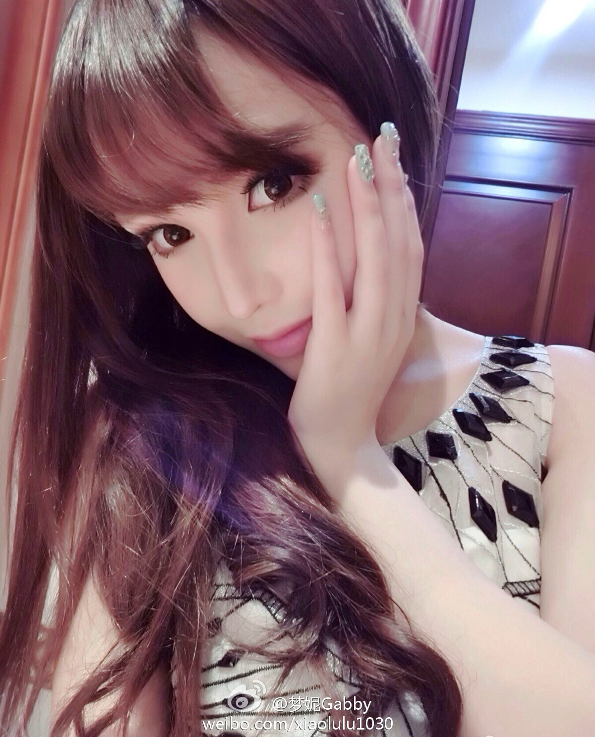 北舞校花翻版Angelababy 梦妮gabby小清新微博图集