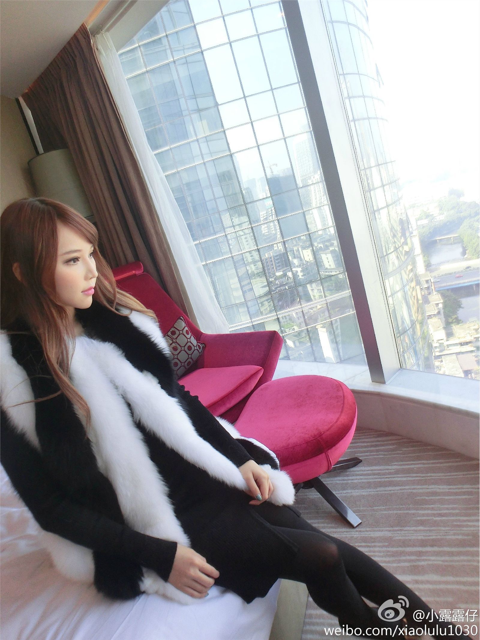 北舞校花翻版Angelababy 梦妮gabby小清新微博图集