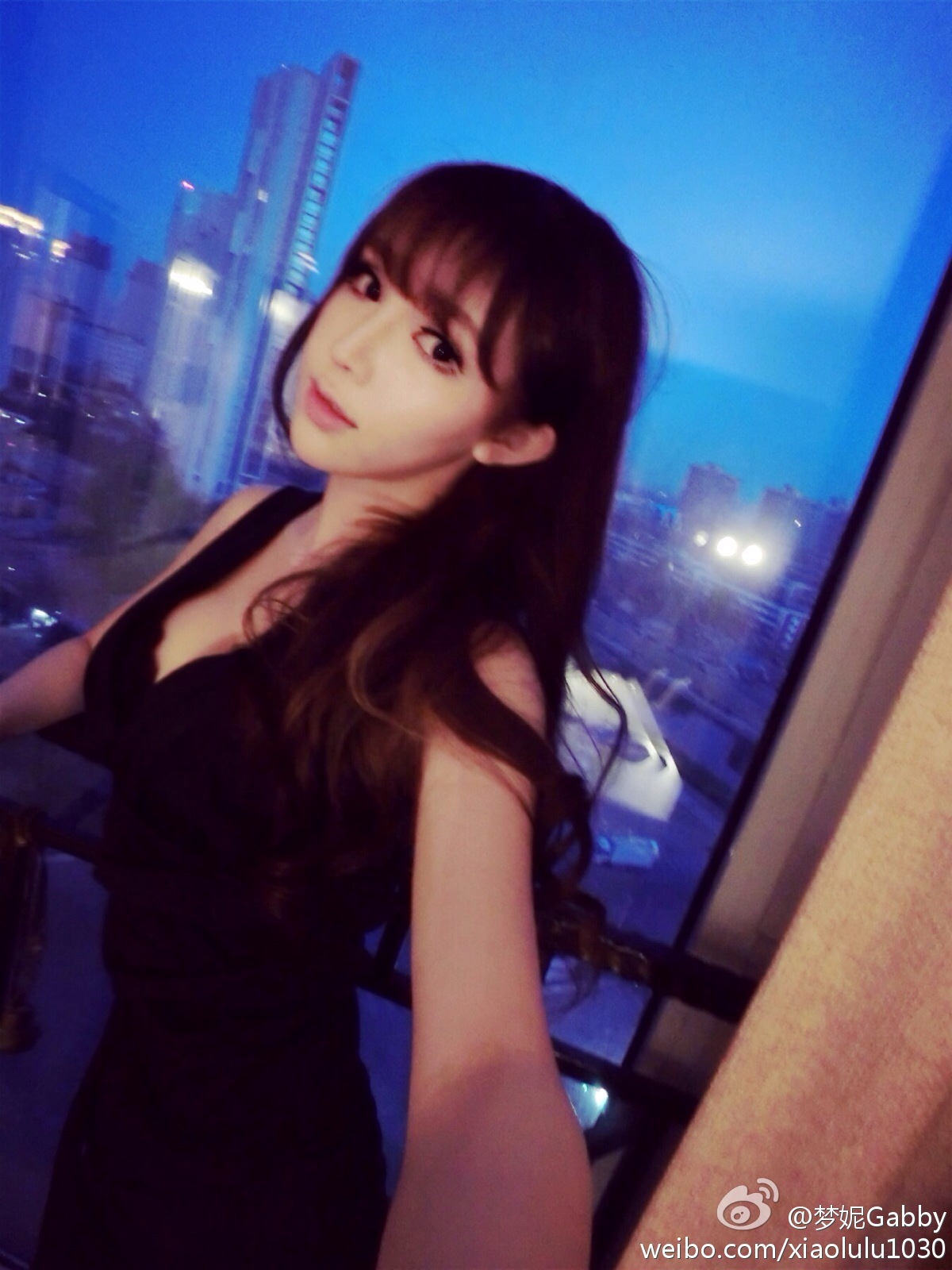 北舞校花翻版Angelababy 梦妮gabby小清新微博图集