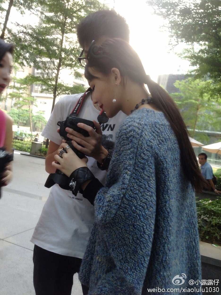 北舞校花翻版Angelababy 梦妮gabby小清新微博图集