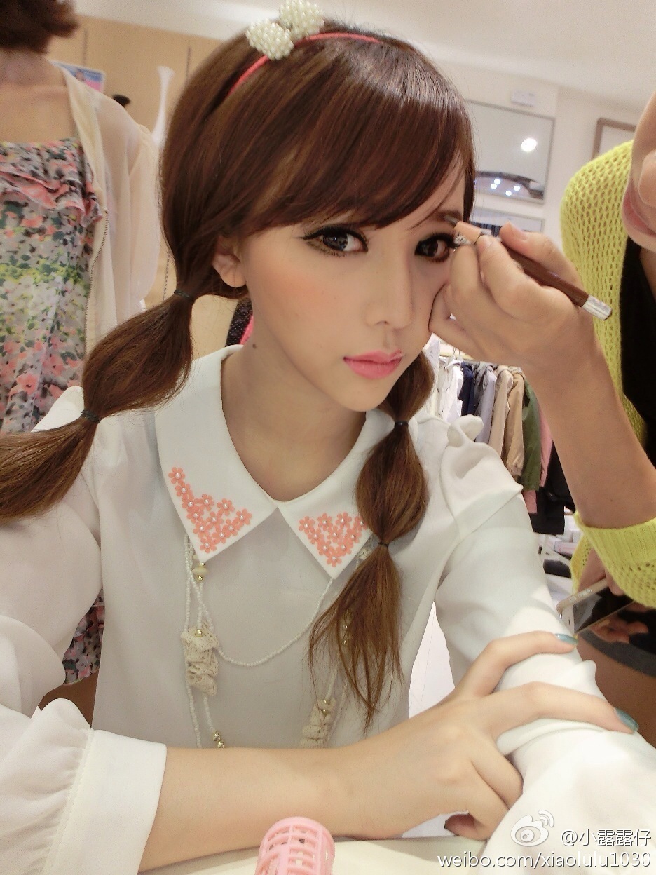 北舞校花翻版Angelababy 梦妮gabby小清新微博图集